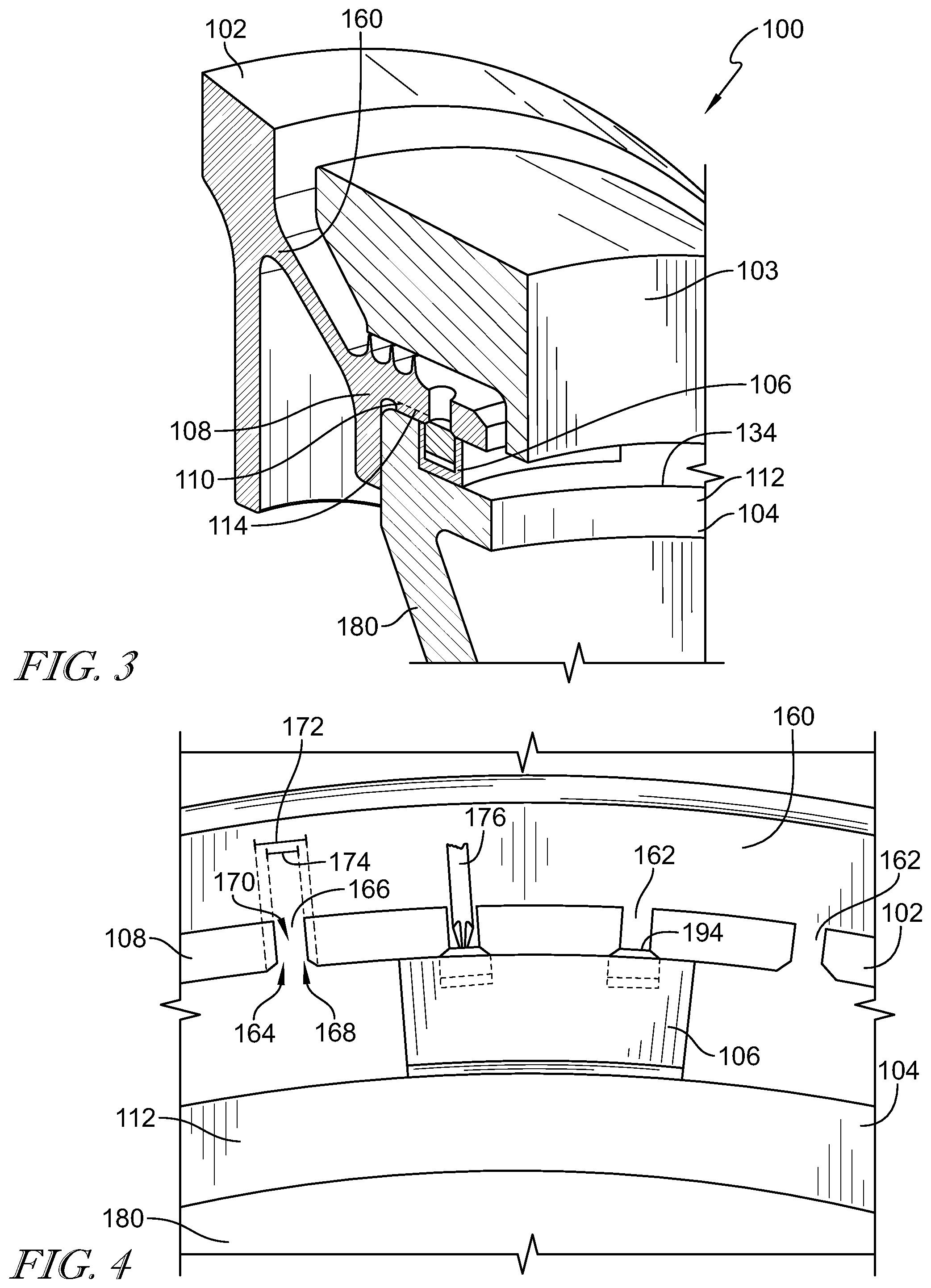 Patent US12305528 Figure 2 – Rotor assembly for gas turbine engines with replaceable balance weight bands