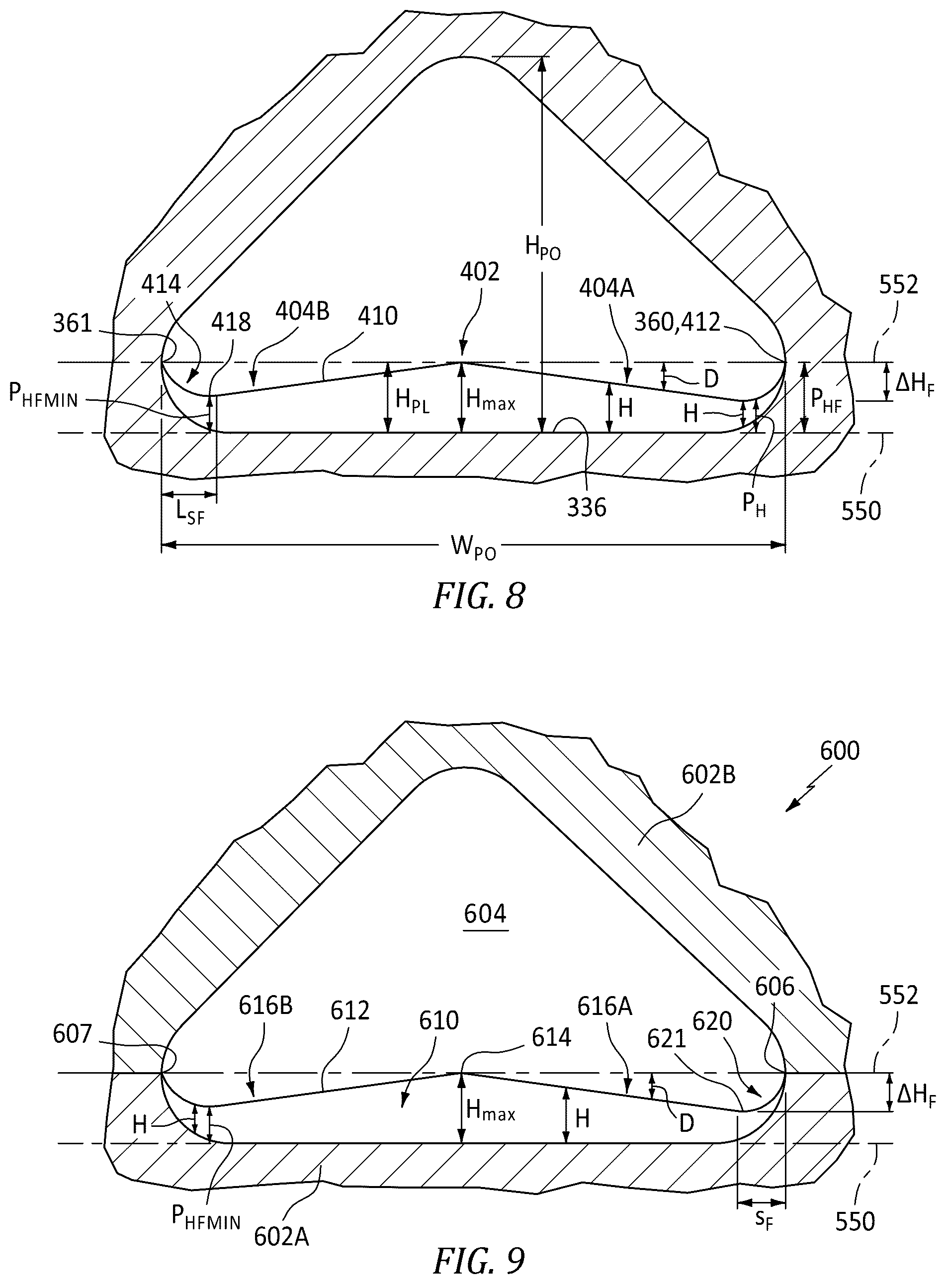Patent US12305531 Figure 7 – Skin passageway trip strips