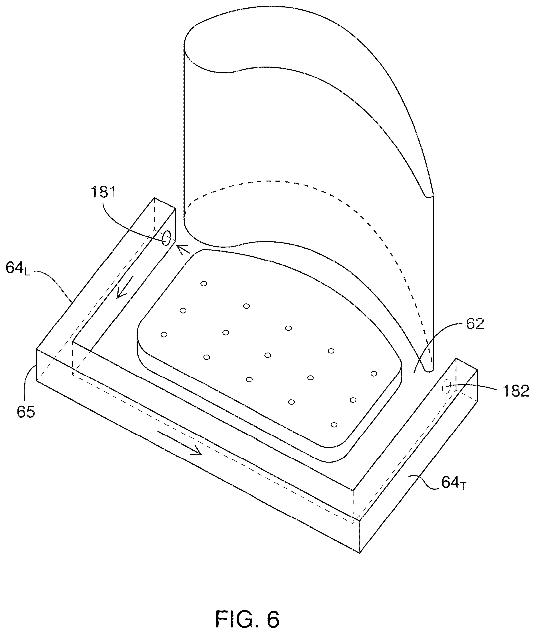 Patent US12305532 Figure 6 – Cooling method and structure of vane of gas turbine