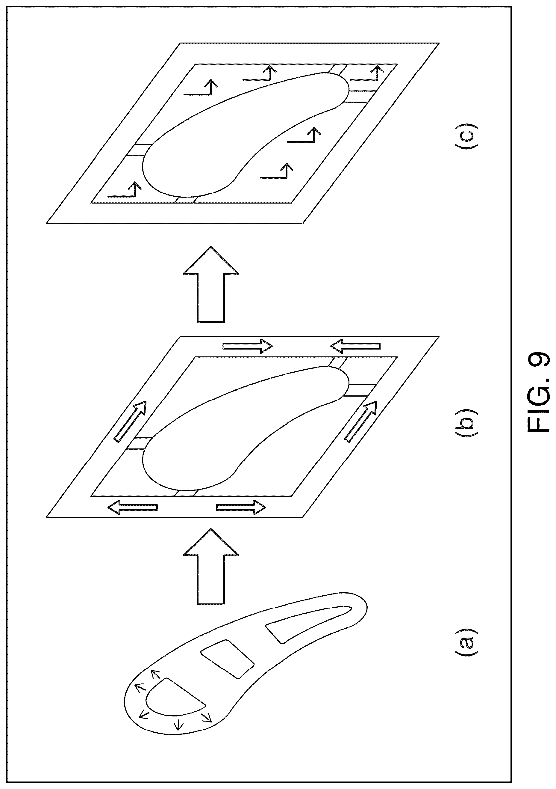 Patent US12305532 Figure 9 – Cooling method and structure of vane of gas turbine