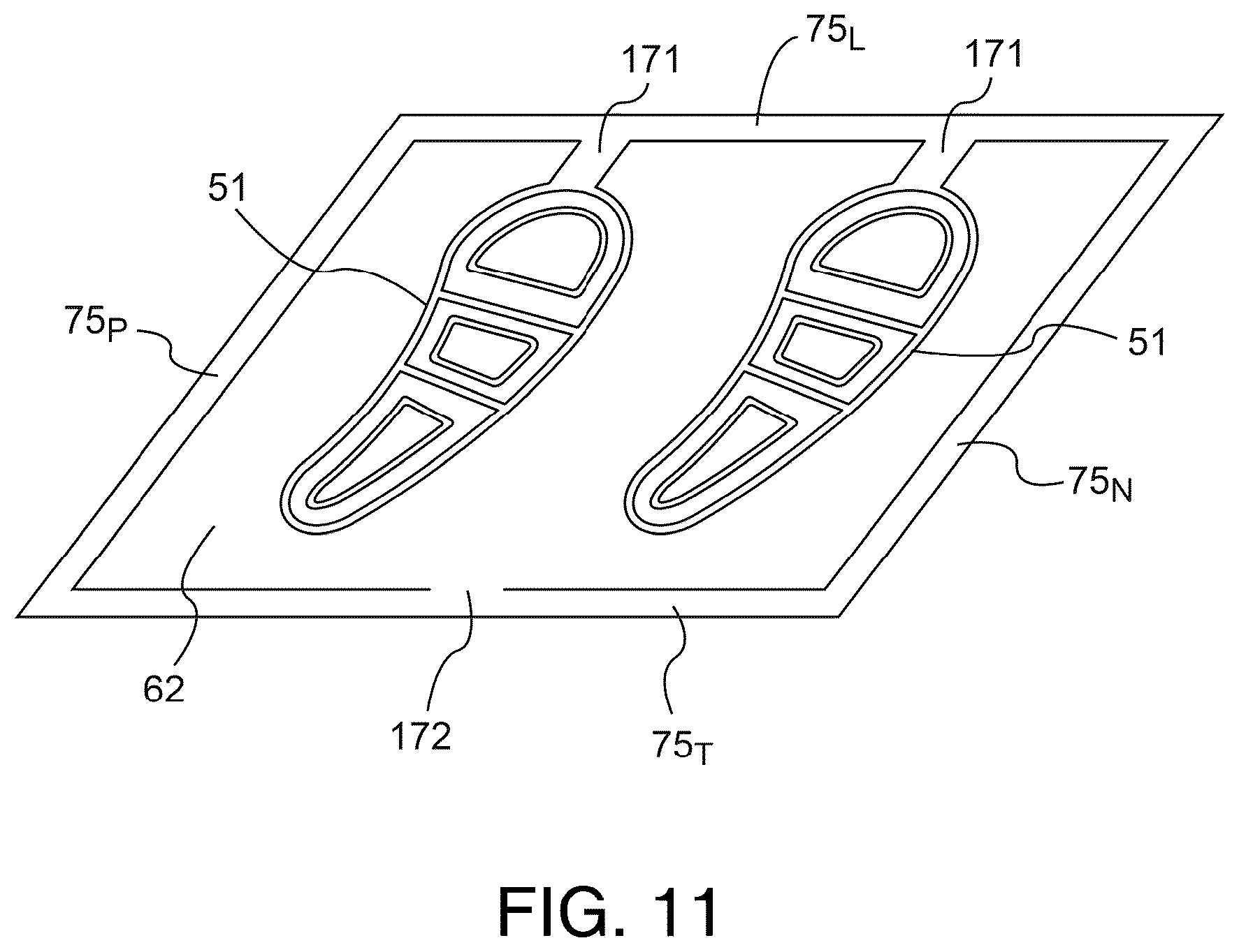 Patent US12305532 Figure 11 – Cooling method and structure of vane of gas turbine