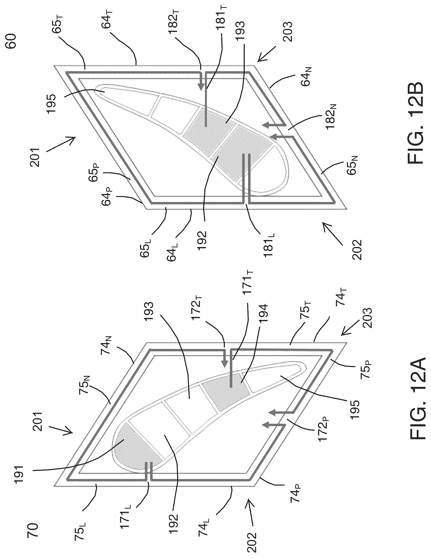 Patent US12305532 Figure 12 – Cooling method and structure of vane of gas turbine