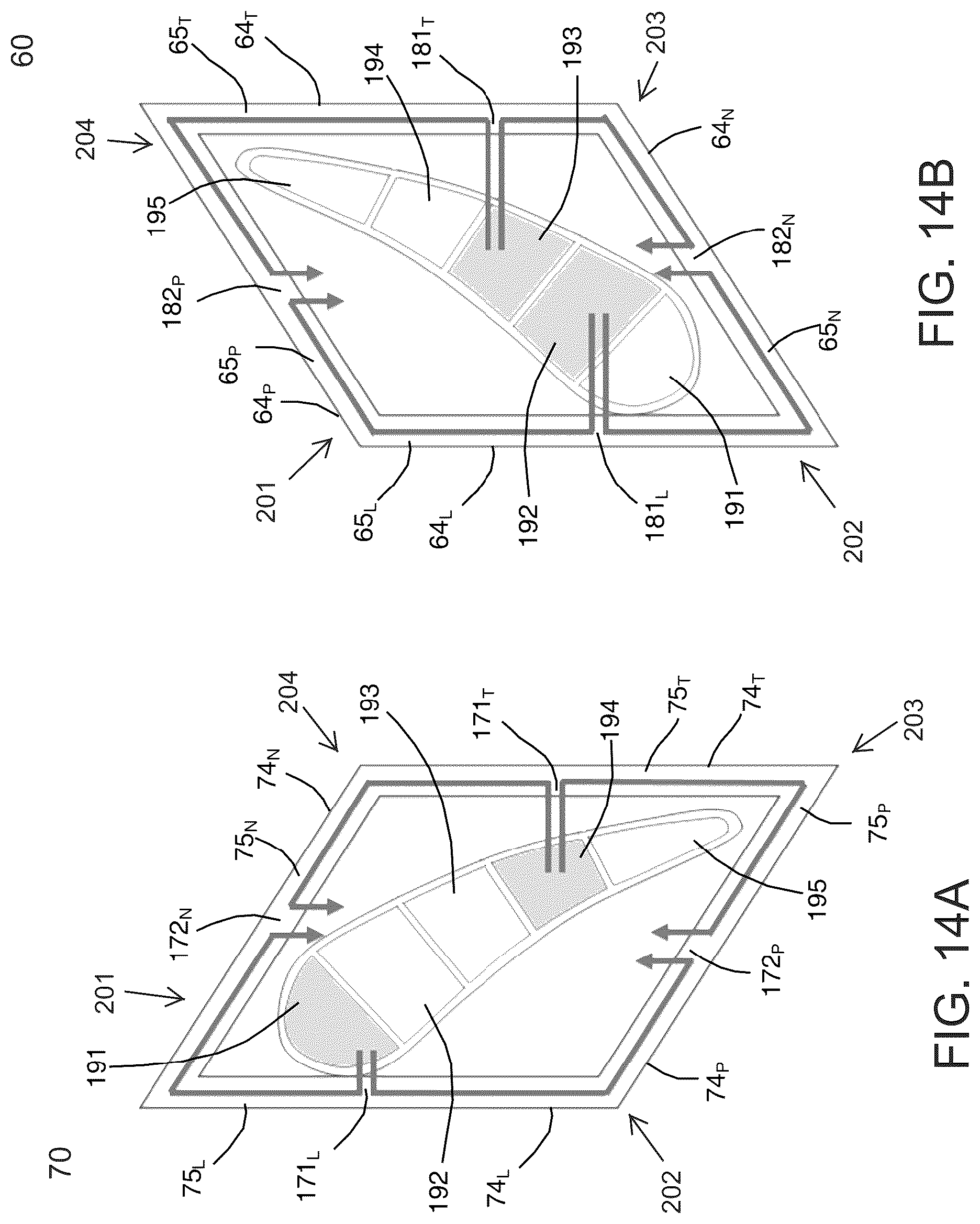 Patent US12305532 Figure 14 – Cooling method and structure of vane of gas turbine
