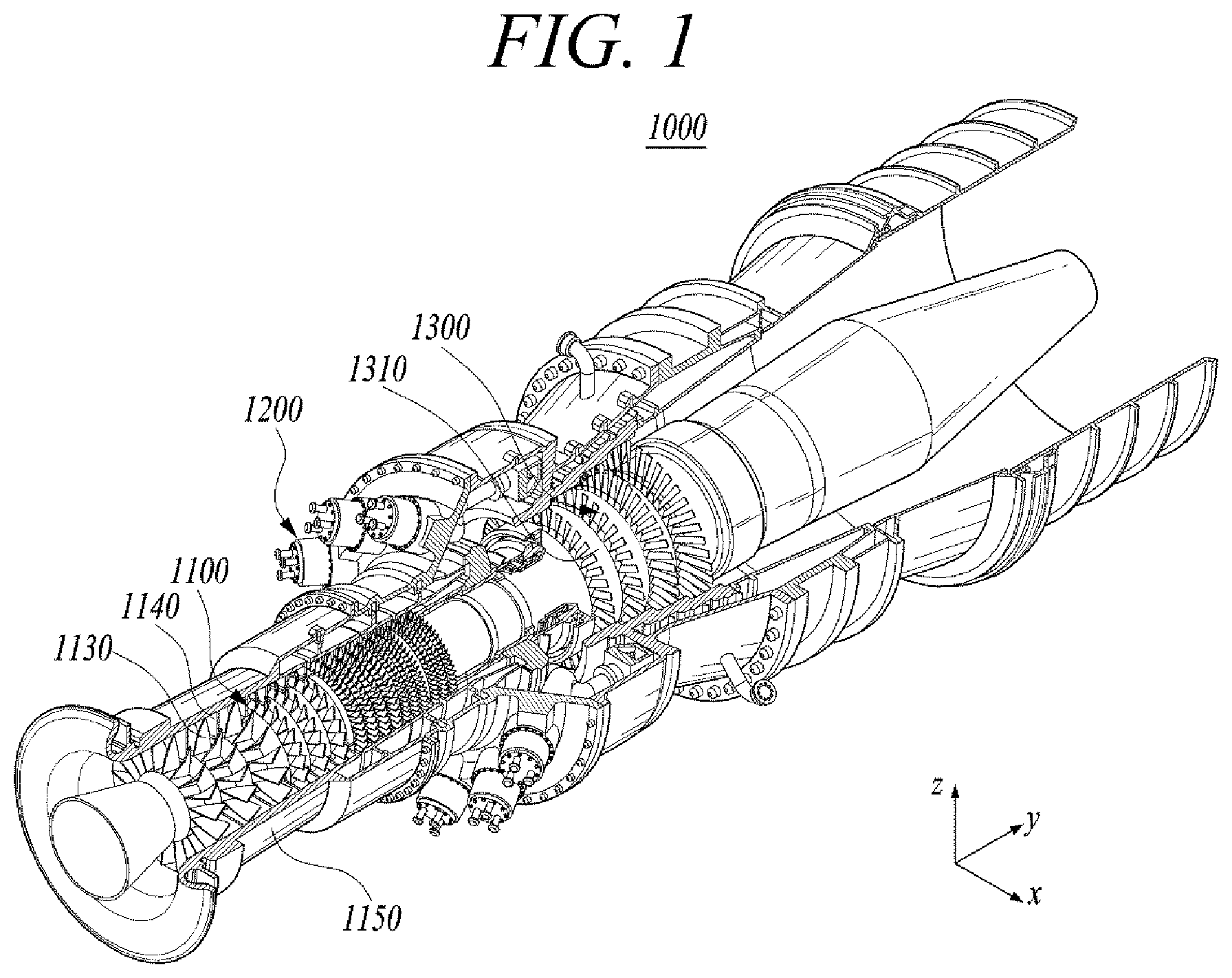Patent US12305534 Figure 1 – Blade, rotary machine and gas turbine including same, and blade installation method
