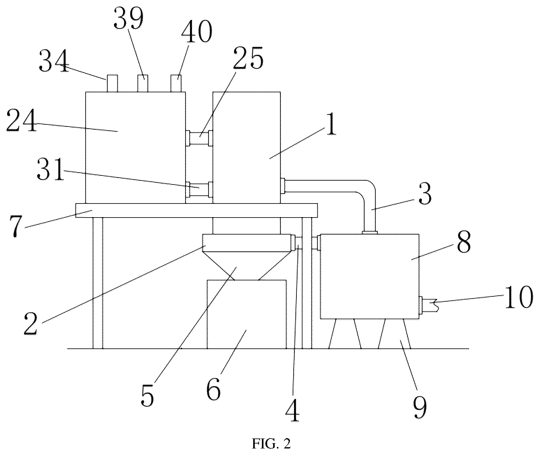 Patent US12305540 Figure 2 – Frequency modulation auxiliary method and device for thermal power plant based on dual electric energy converter