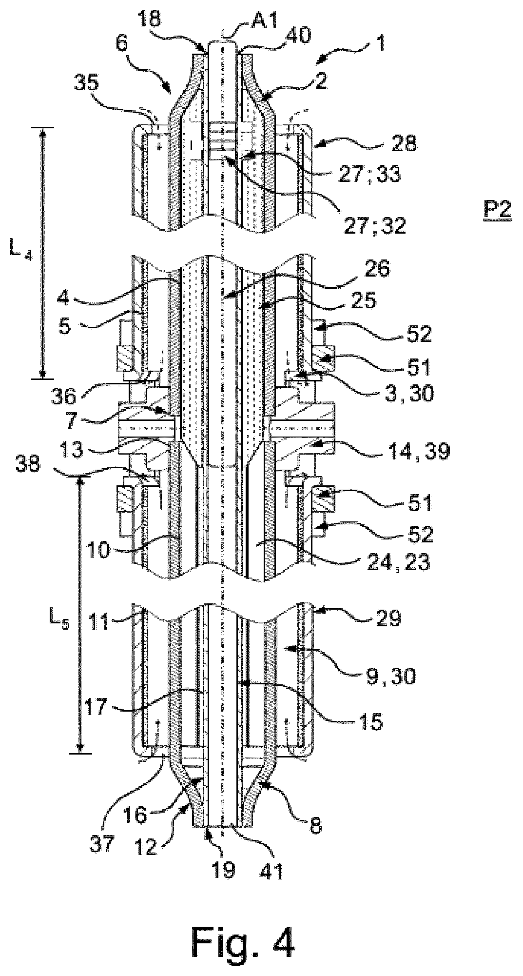 Patent US12305541 Figure 4 – Cartridge for a heat engine having a thermodynamic cycle and associated heat engine