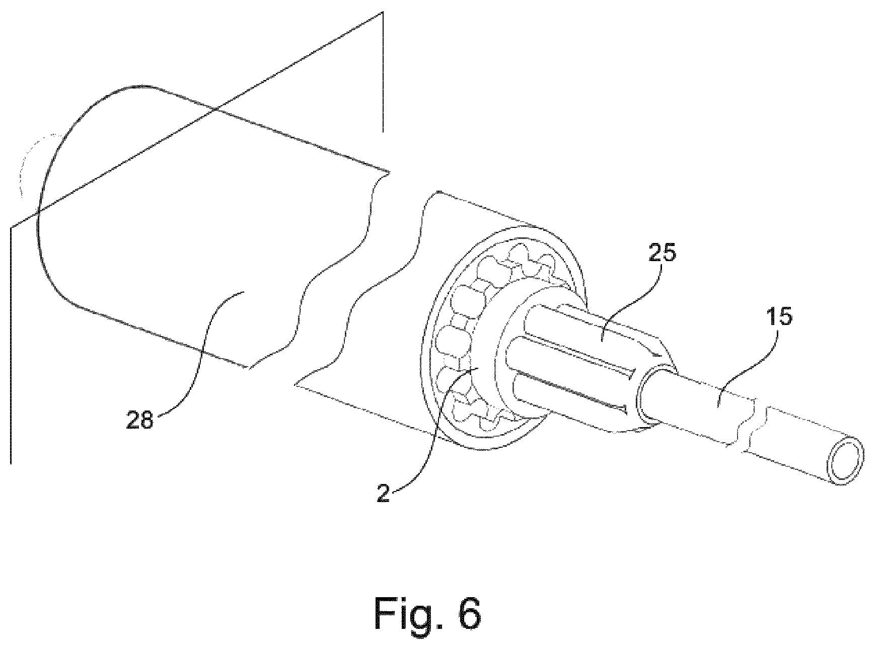 Patent US12305541 Figure 6 – Cartridge for a heat engine having a thermodynamic cycle and associated heat engine