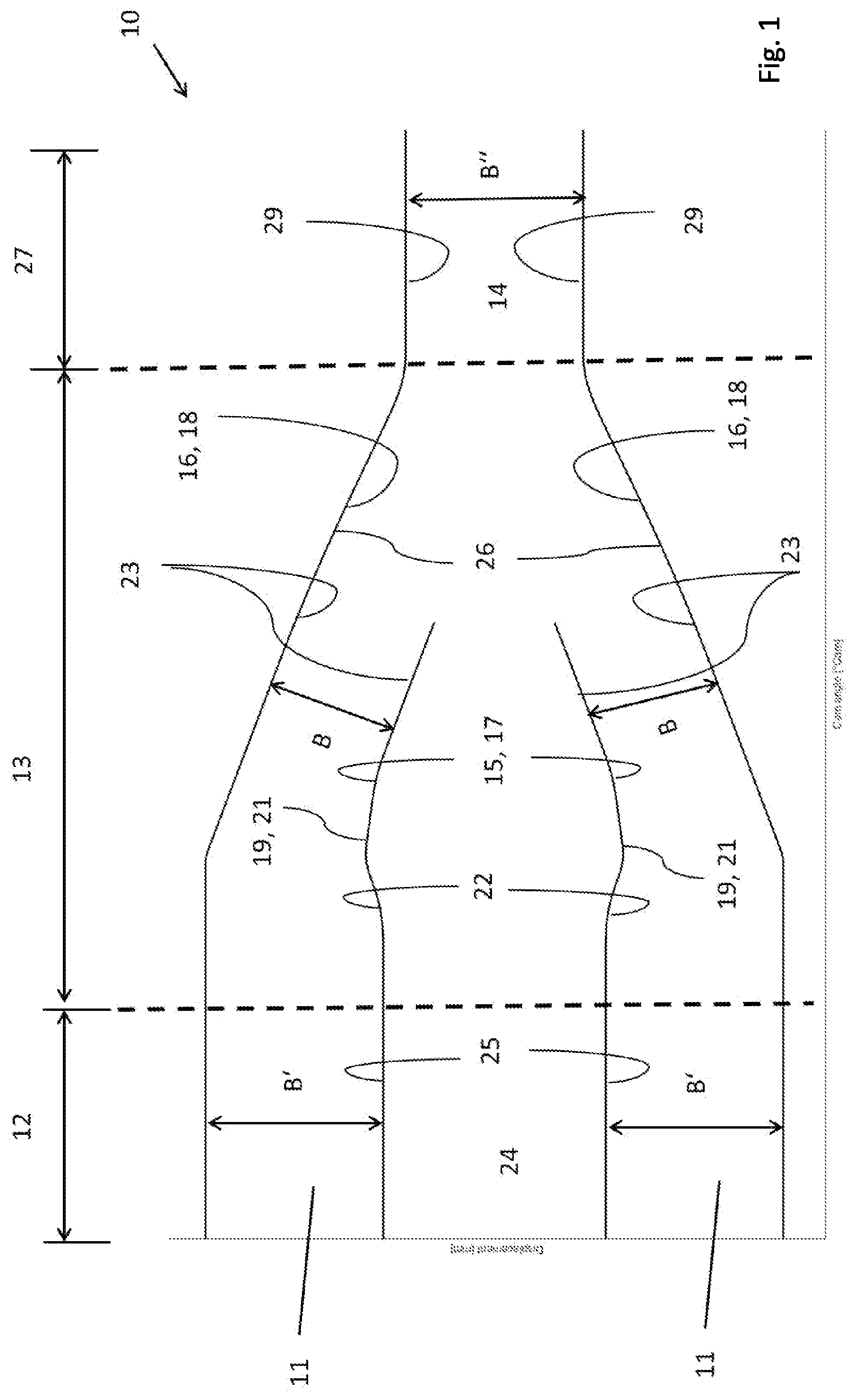 Patent US12305543 Figure 1 – Shift gate, sliding cam system and camshaft