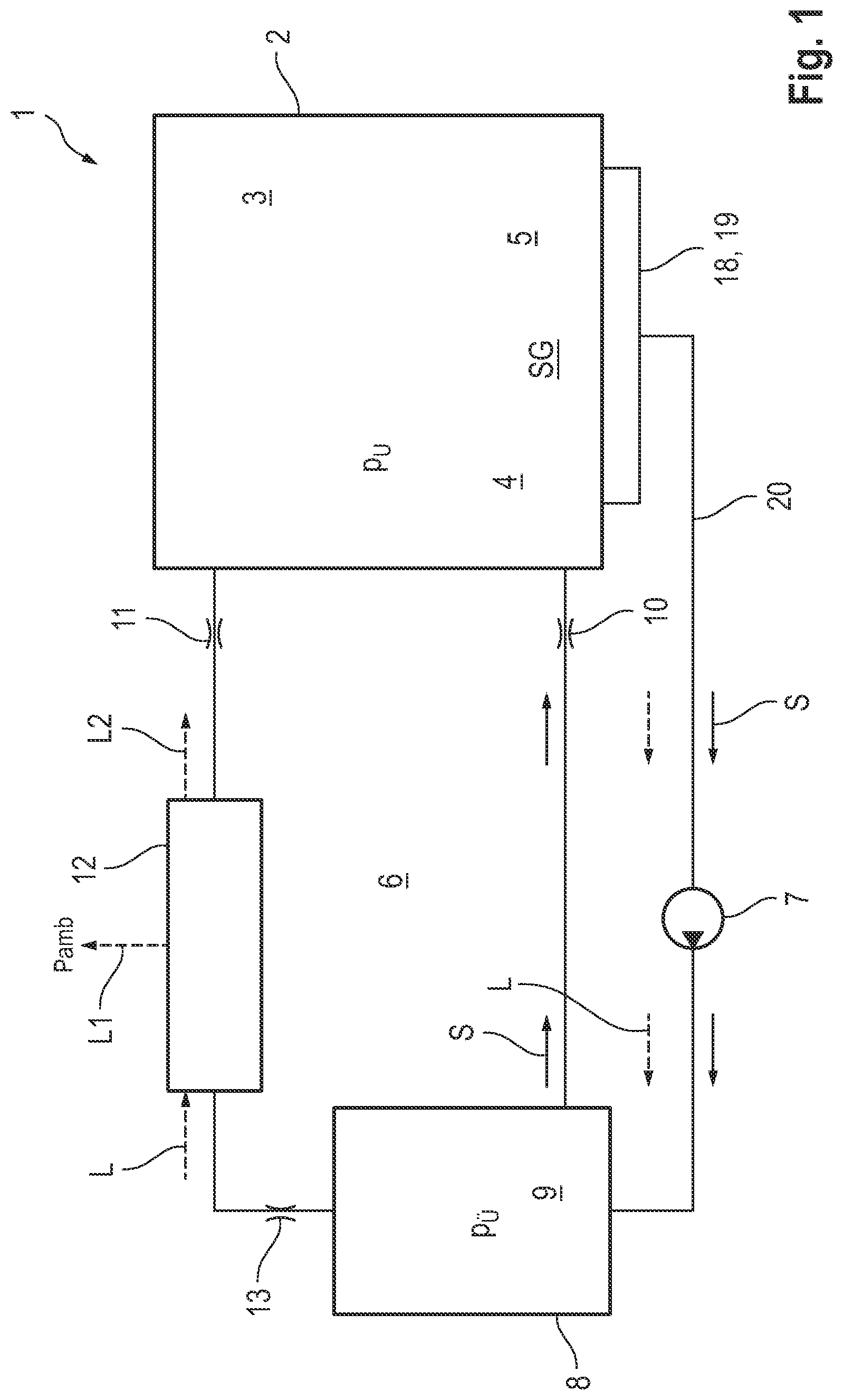 Patent US12305545 Figure 1 – Transmission for a motor vehicle