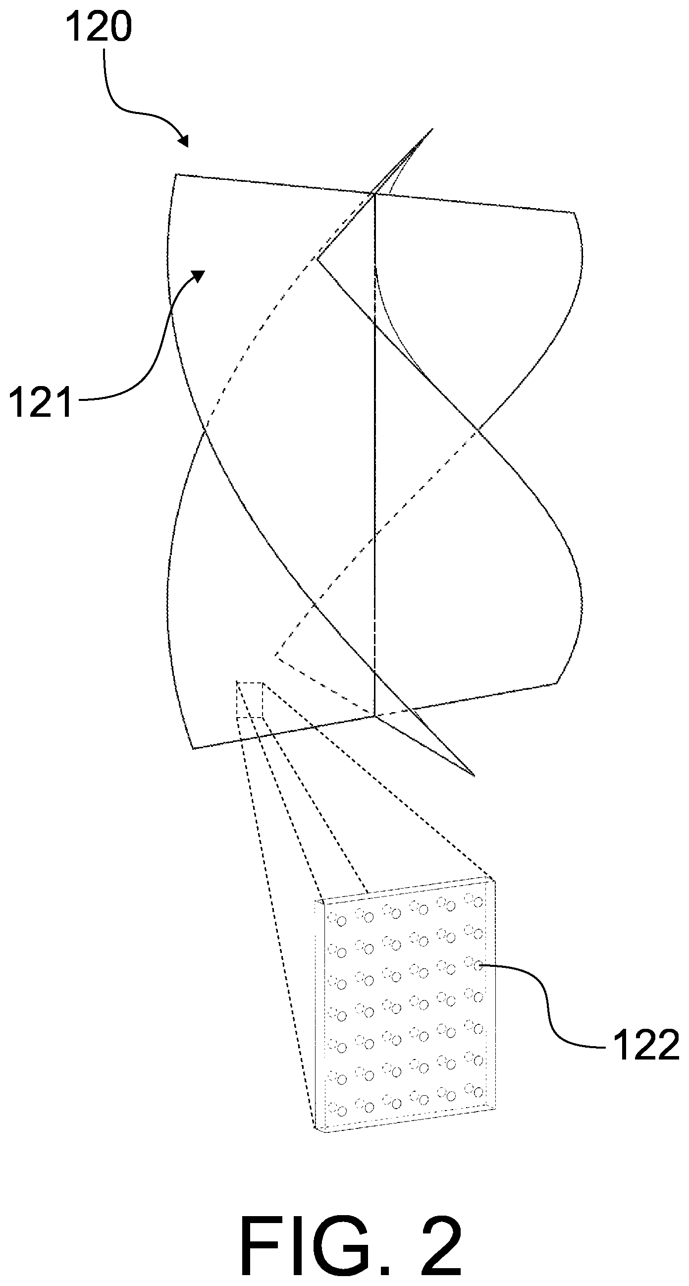 Patent US12305547 Figure 2 – Sound attenuator as well as elements and a method of production thereof