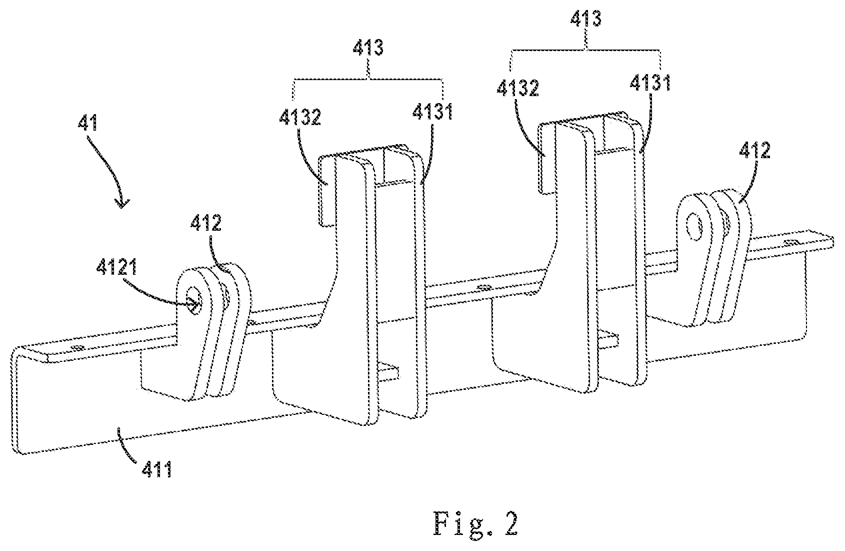 Patent US12305550 Figure 2 – Cover assembly, pipe assembly and turbine fracturing unit