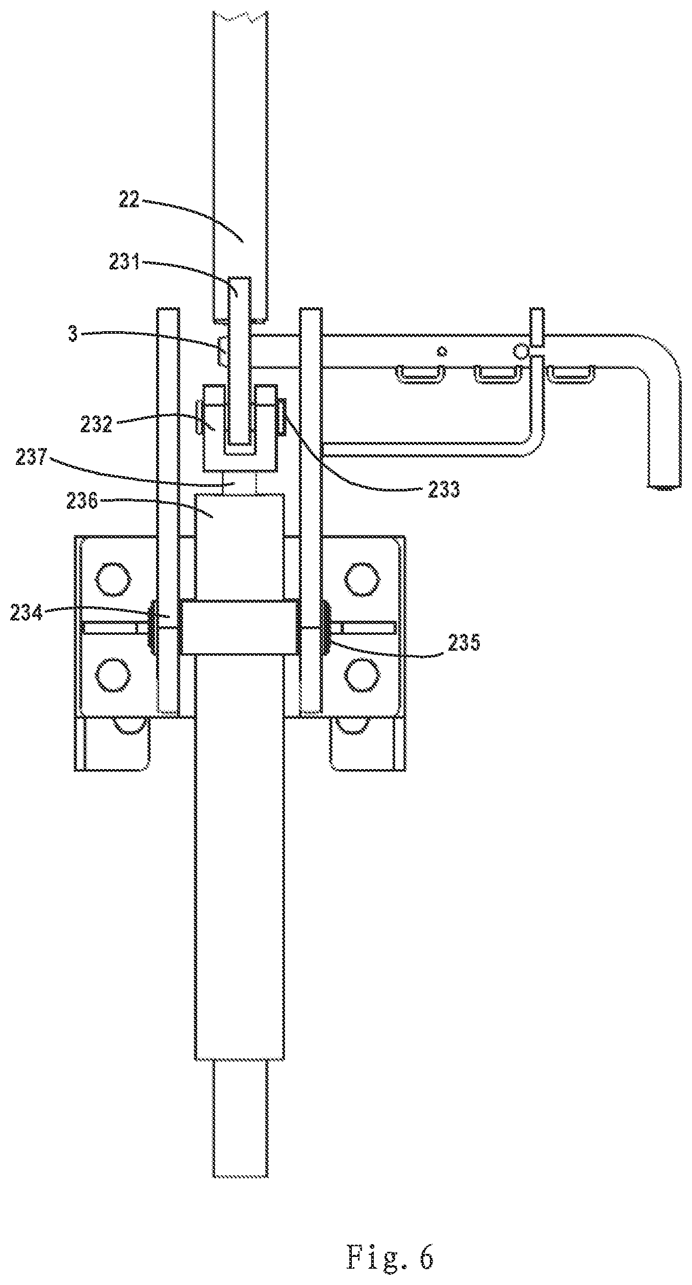 Patent US12305550 Figure 6 – Cover assembly, pipe assembly and turbine fracturing unit