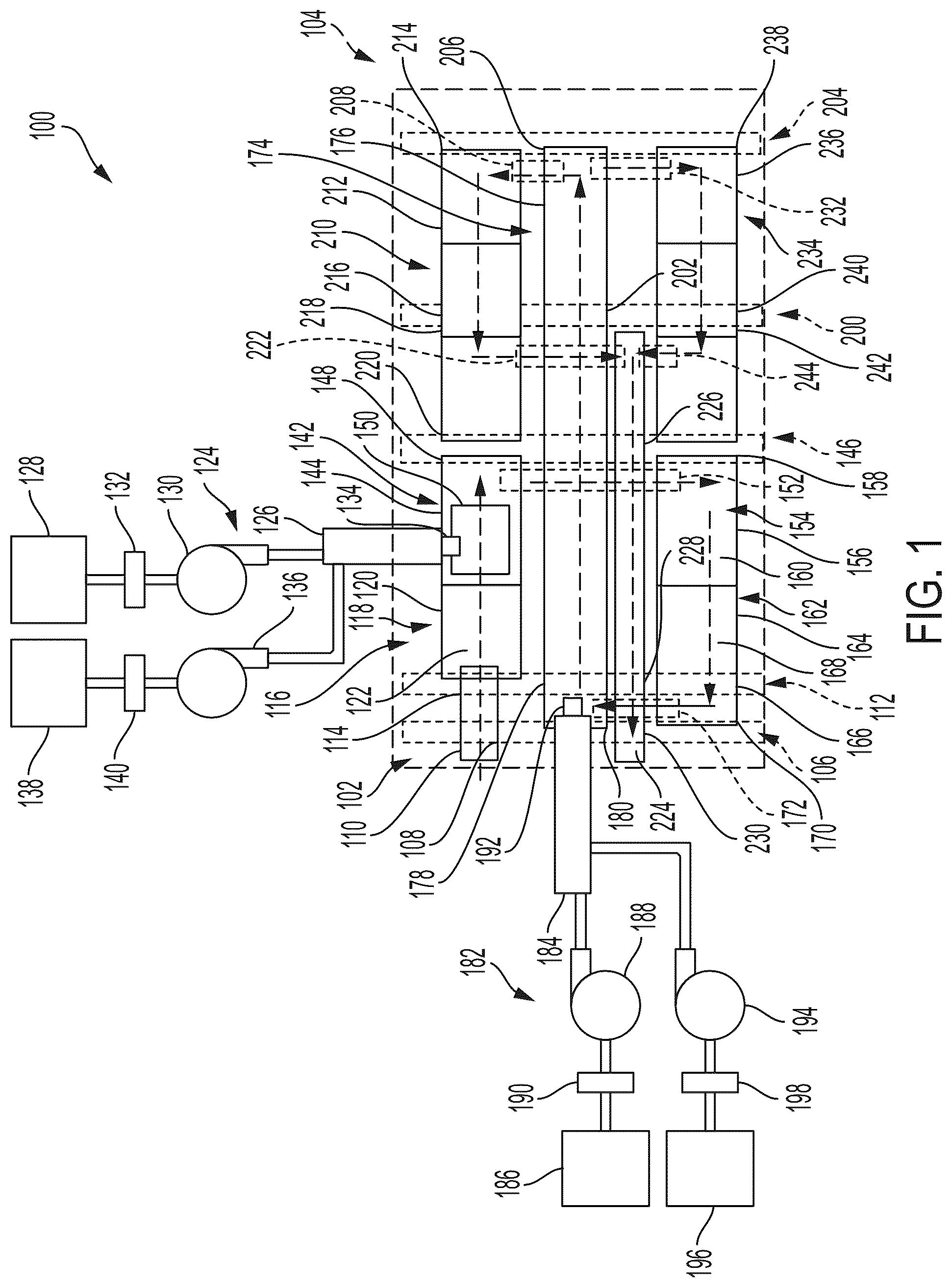 Patent US12305555 — Exhaust gas aftertreatment system — Figure 1