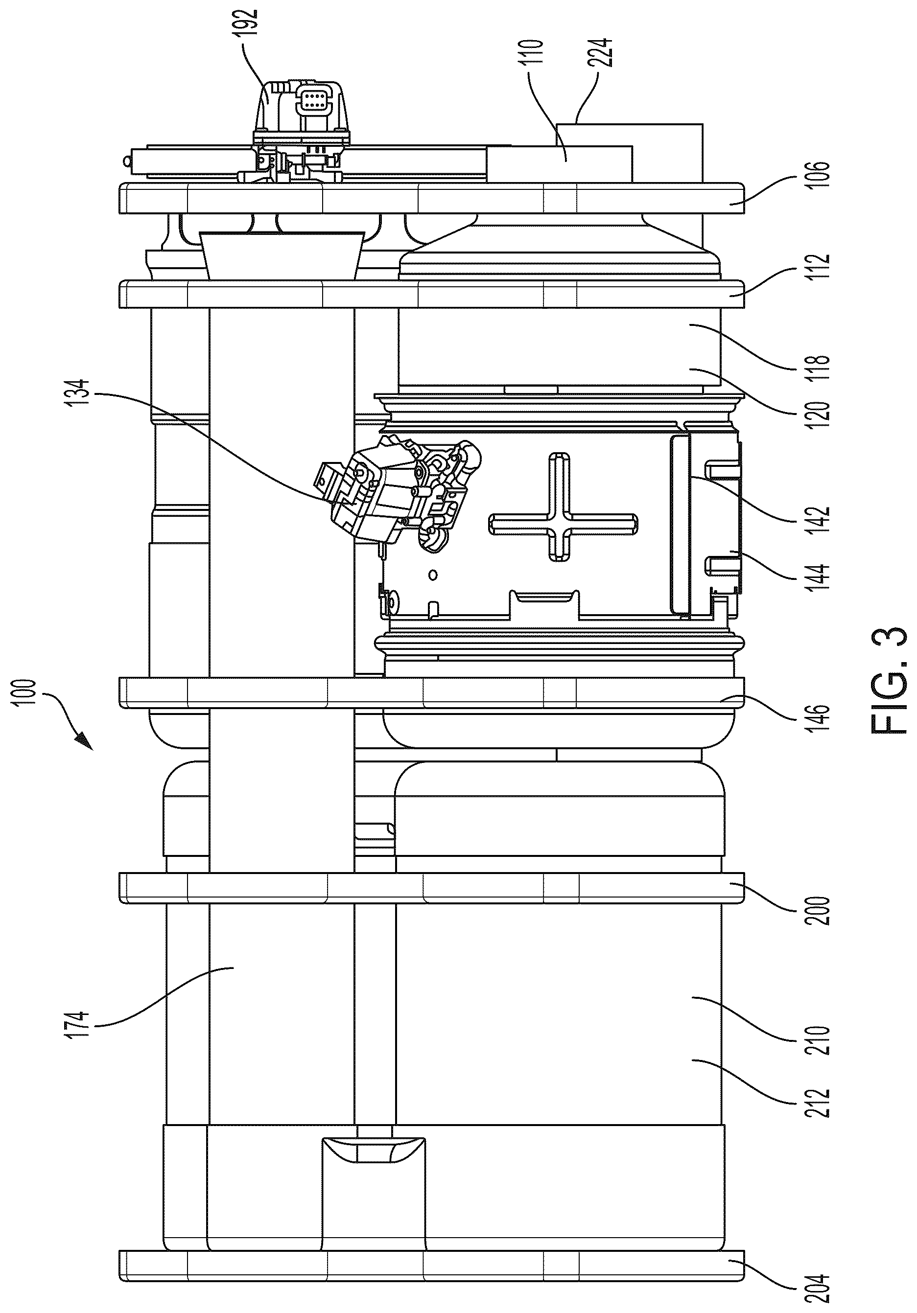 Patent US12305555 Figure 3 – Exhaust gas aftertreatment system