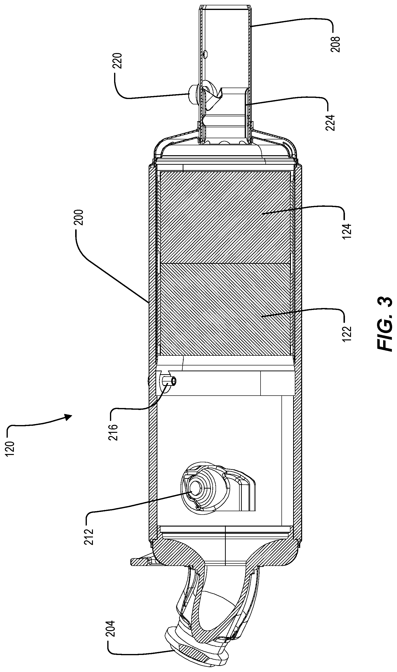 Patent US12305556 Figure 3 – Exhaust gas sample collector and mixer for aftertreatment system
