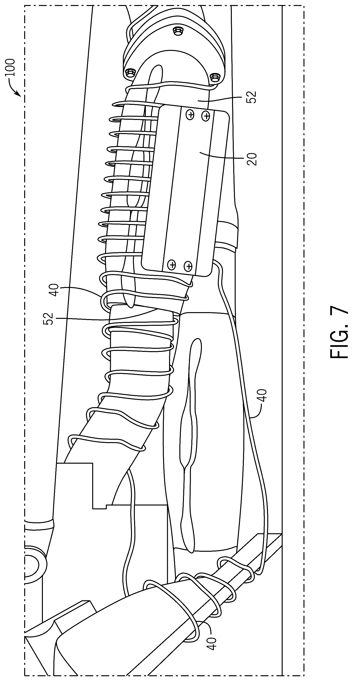 Patent US12305559 Figure 5 – Catalytic converter locking device and assembly