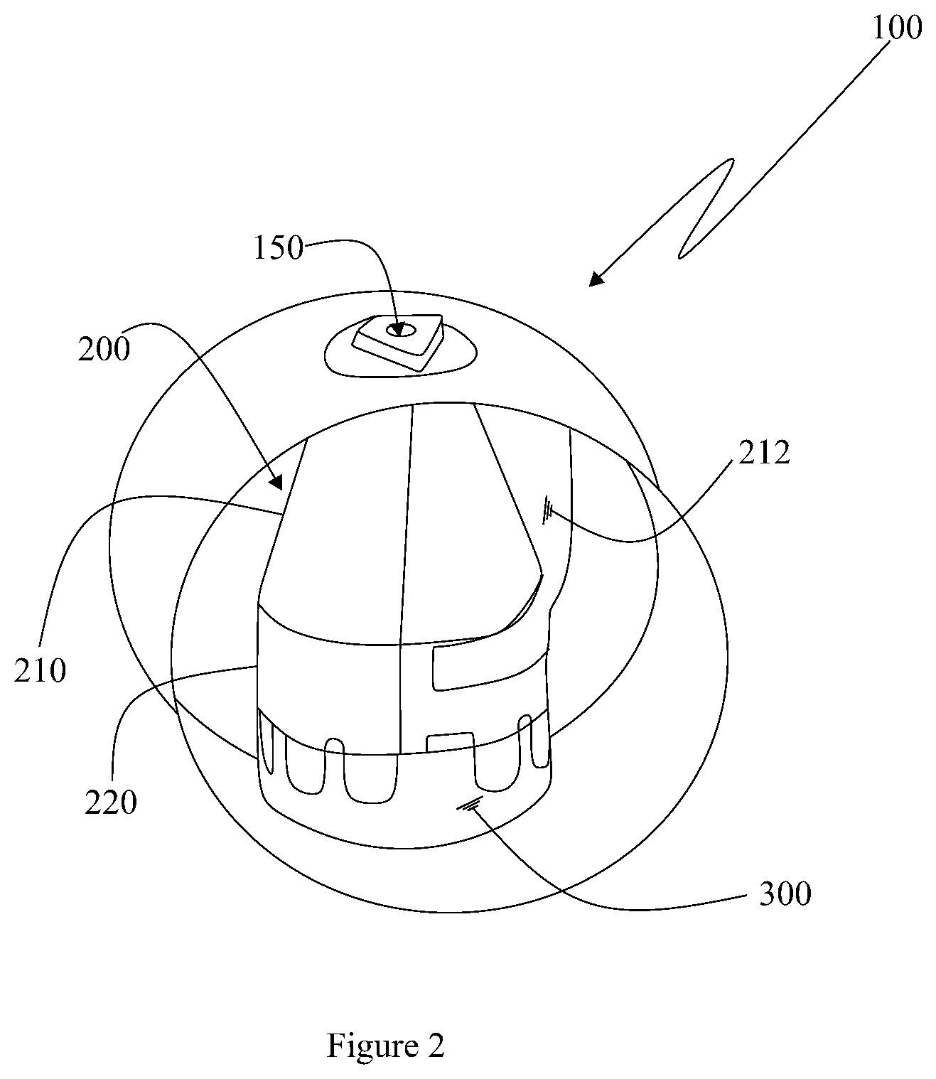 Patent US12305561 Figure 2 – Mixing assembly for an after treatment unit of an exhaust system of a vehicle