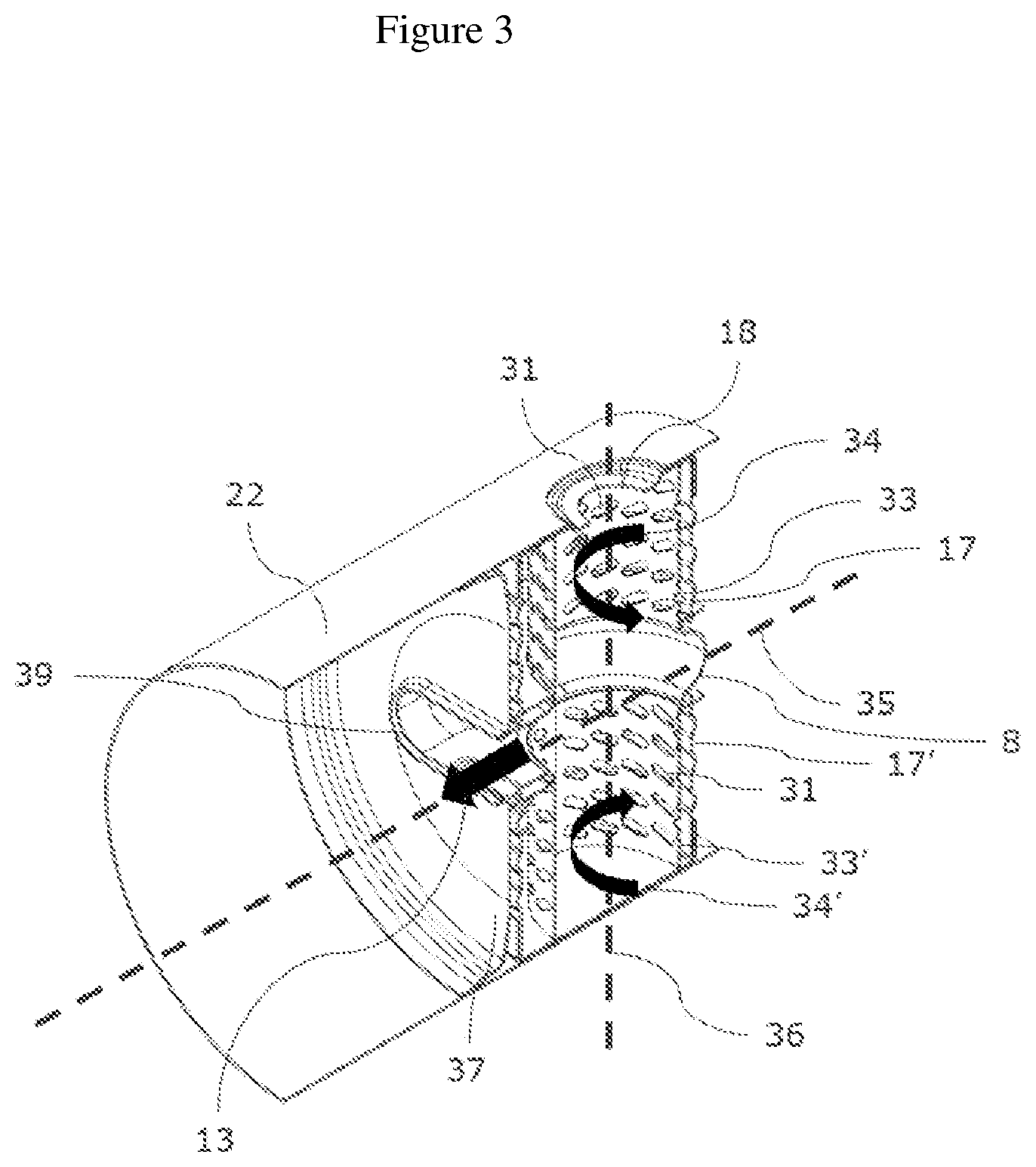 Patent US12305562 Figure 3 – Compact evaporation and mixing device