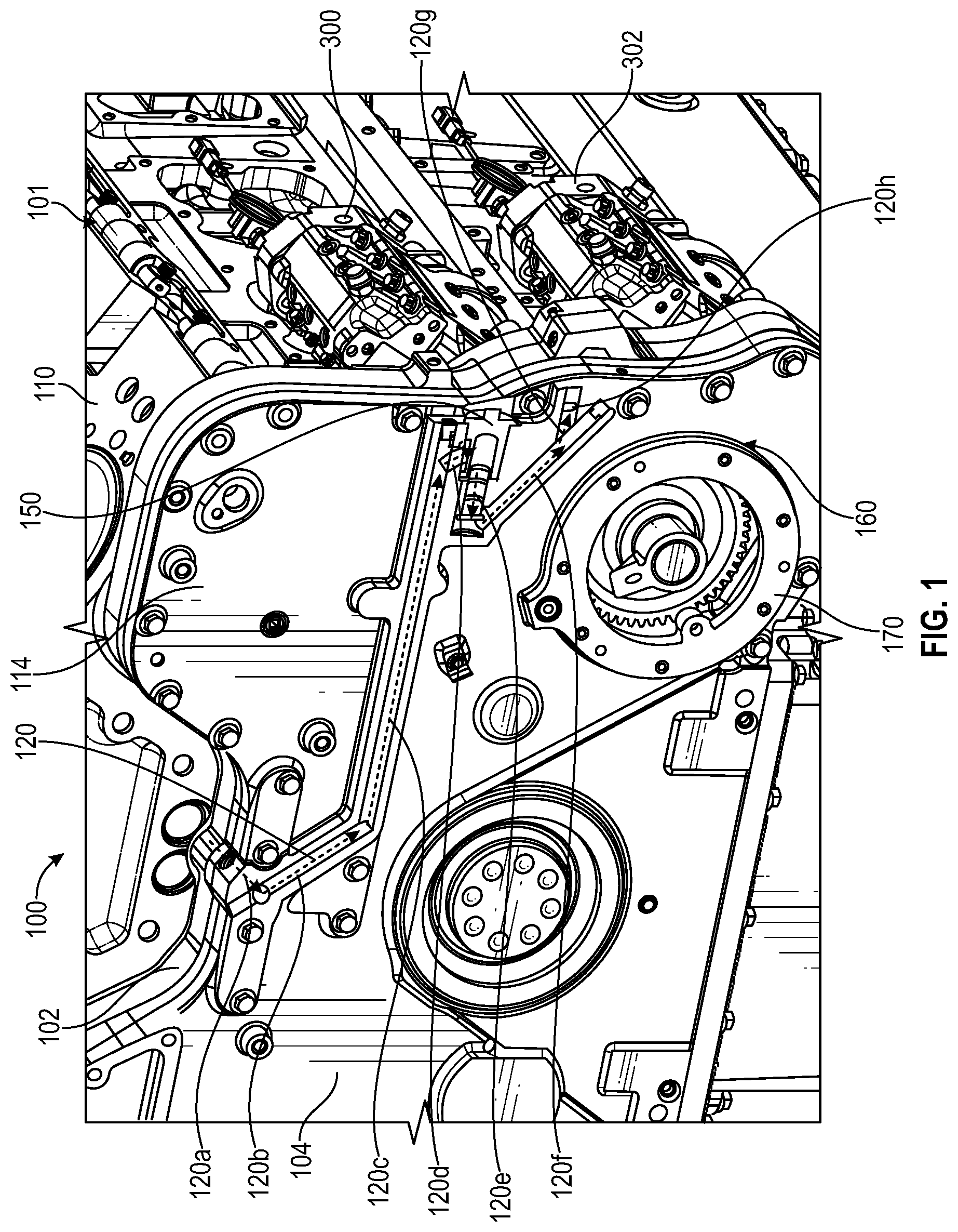 Patent US12305567 — Gear cover and gear housing system — Figure 1