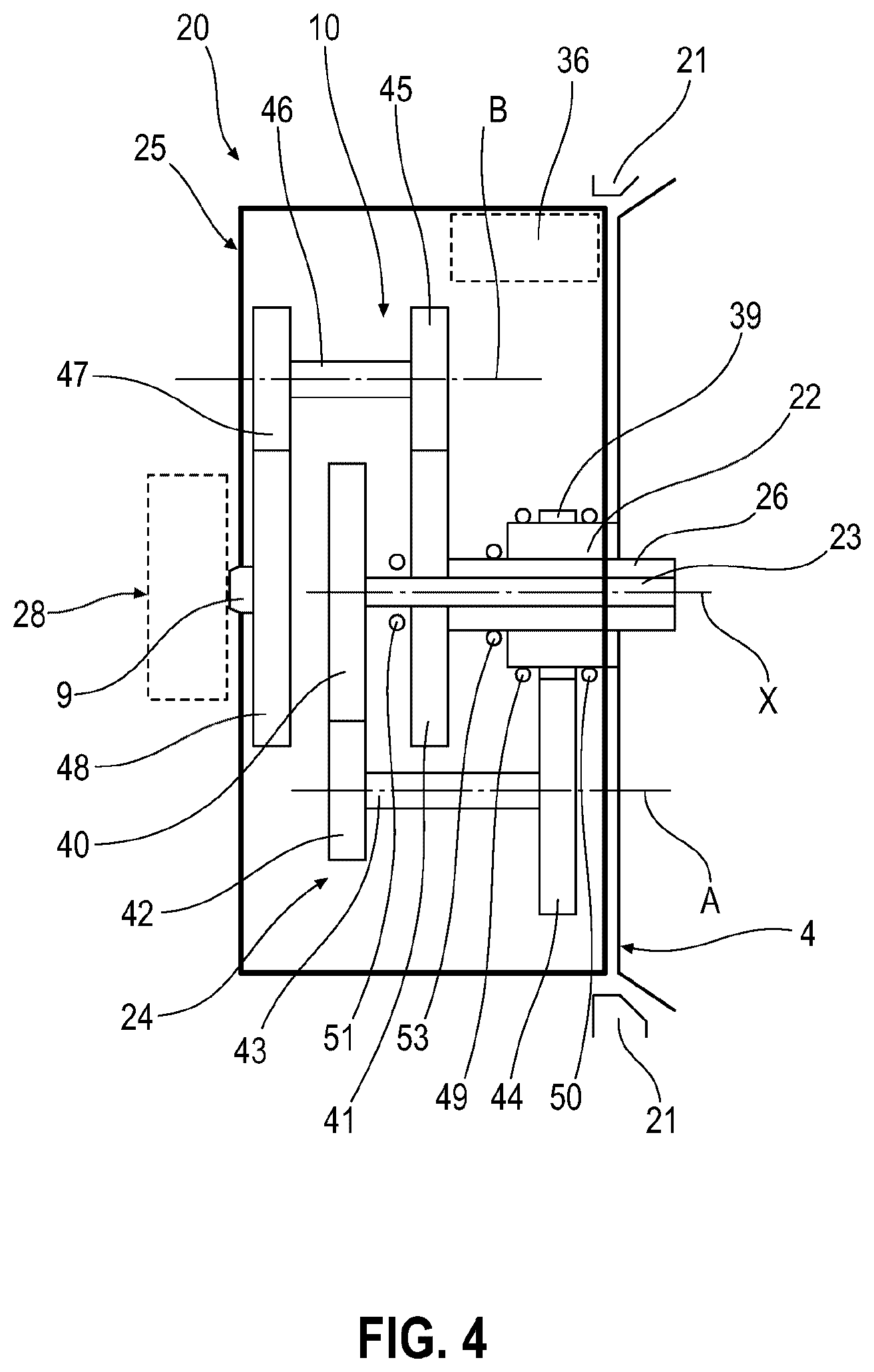 Patent US12305570 Figure 3 – Recovered-cycle turboshaft engine