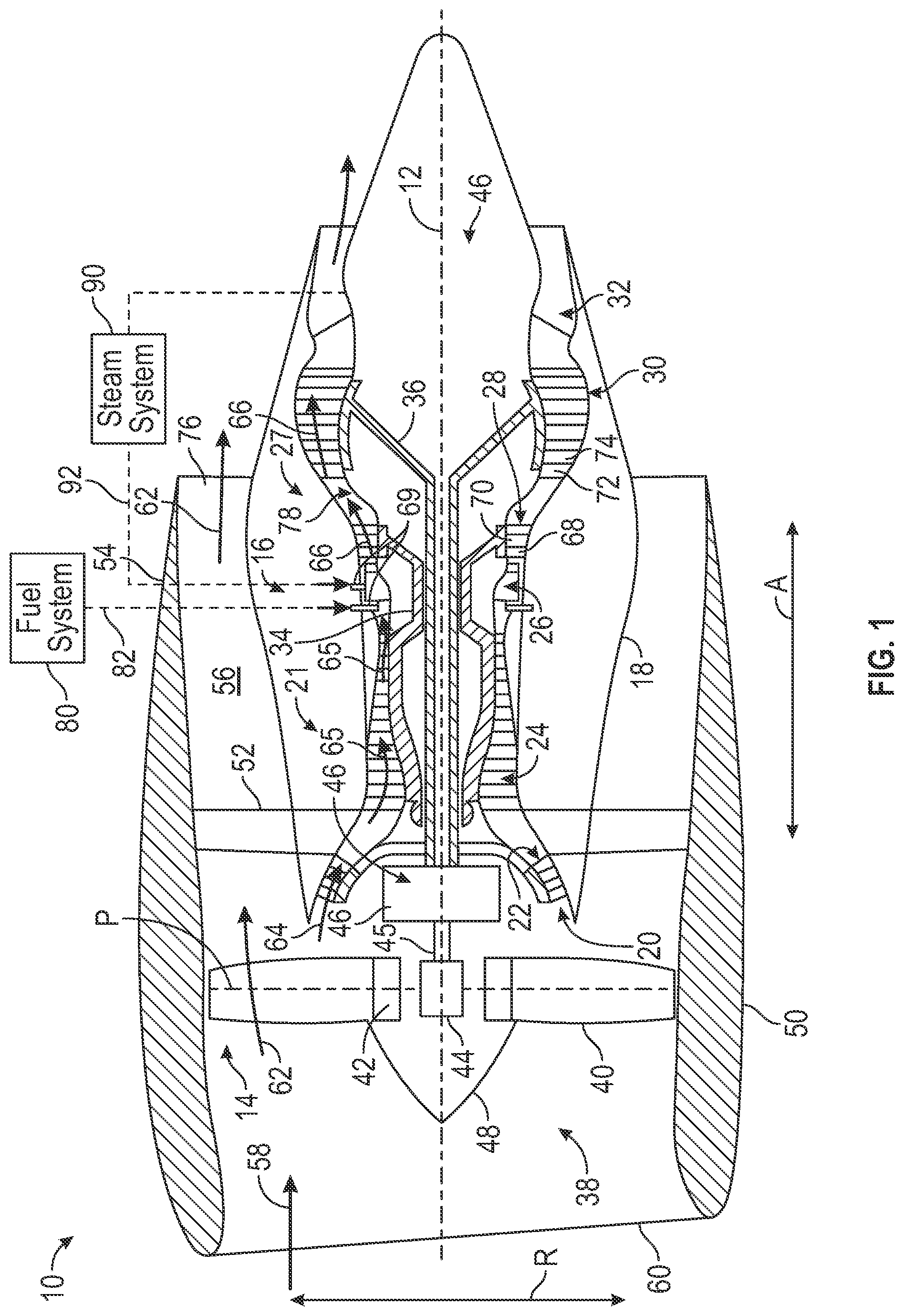 Patent US12305571 Figure 1 – Combustor