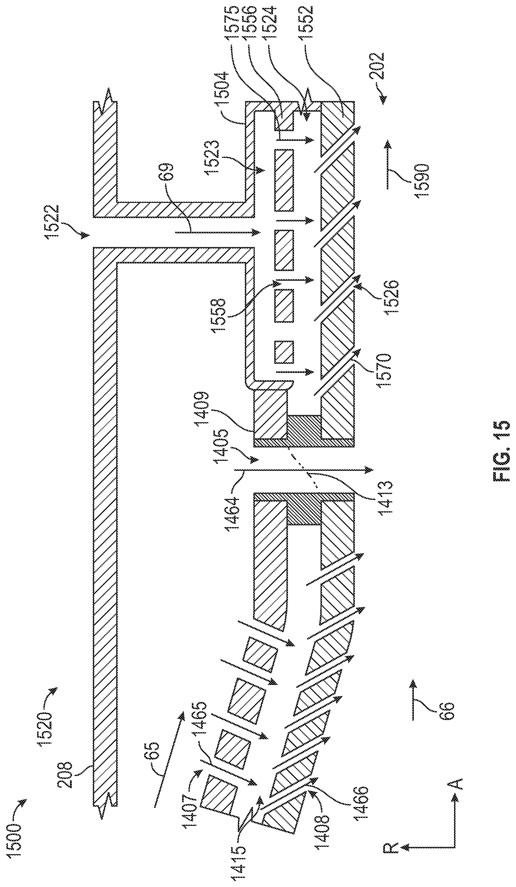Patent US12305571 Figure 11 – Combustor