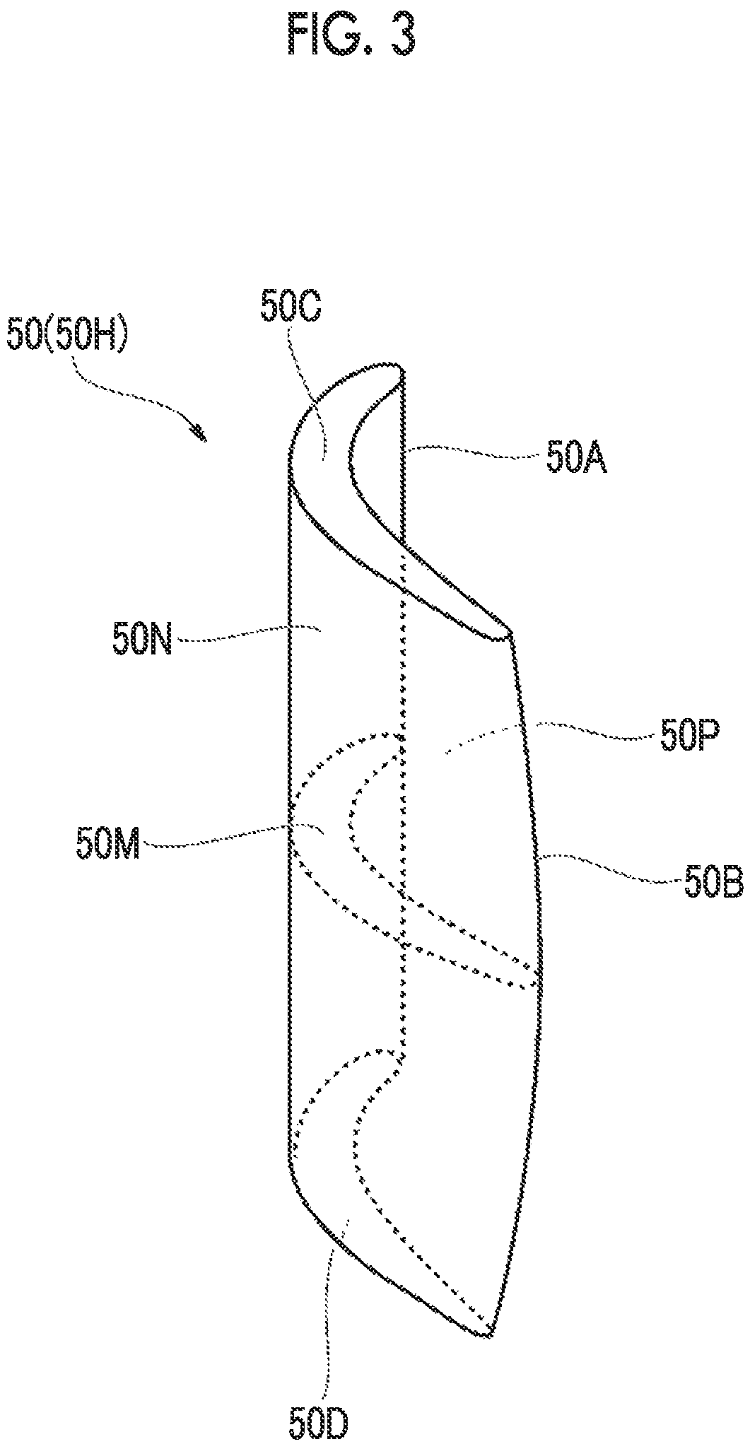 Patent US12305573 Figure 3 – Gas turbine engine exhaust diffuser having multiple inclined surfaces at different angles