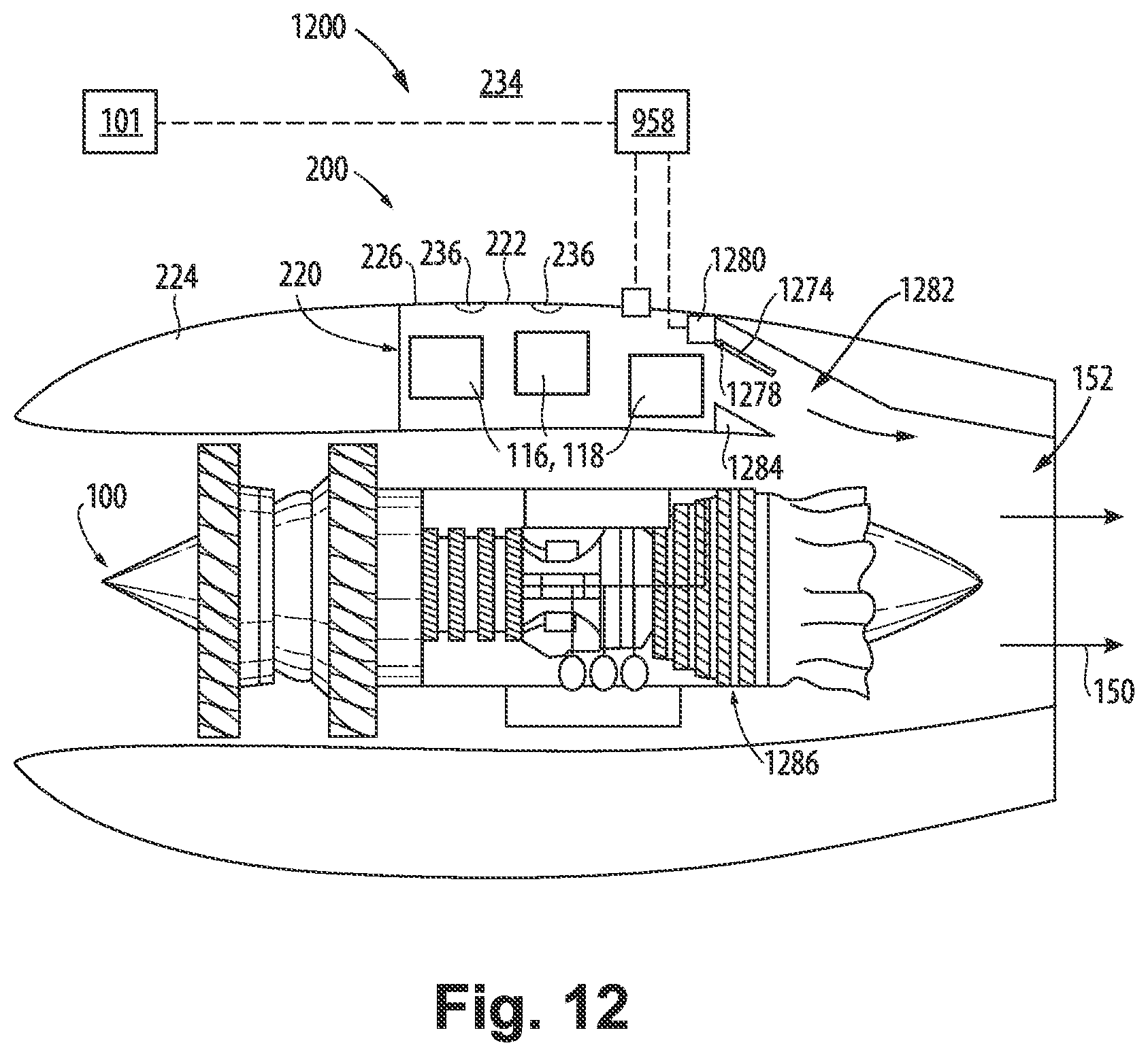 Patent US12305575 Figure 7 – Means for handling gaseous fuel