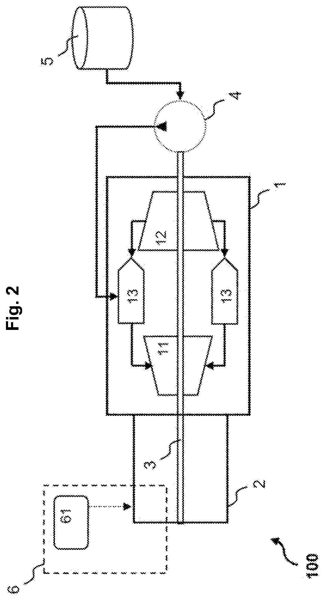 Patent US12305582 Figure 2 – Turbogenerator with simplified control system for aircraft