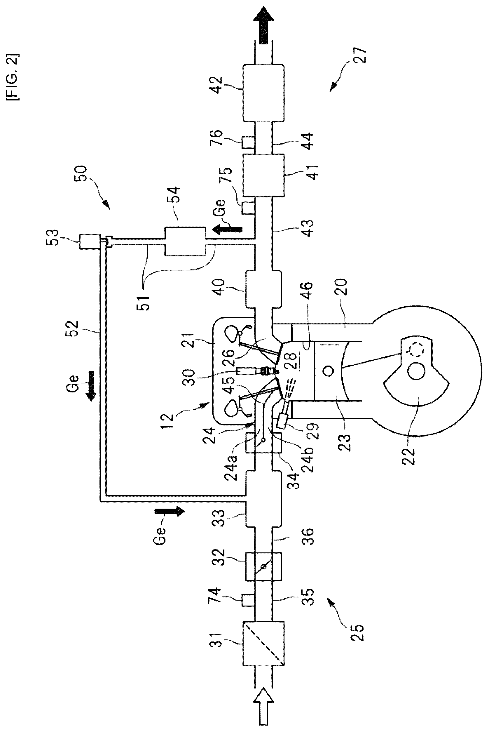 Patent US12305588 Figure 2 – Vehicle control apparatus