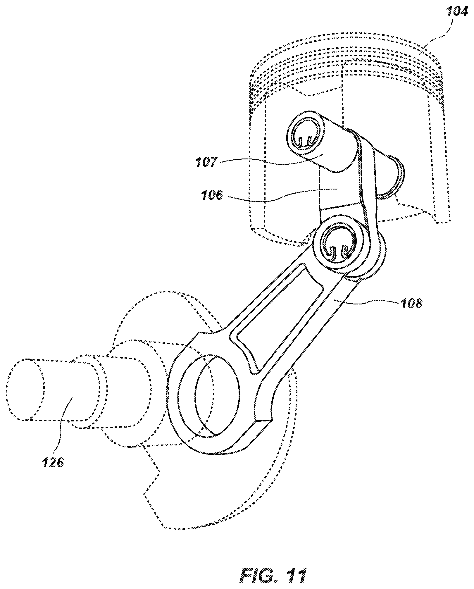 Patent US12305591 Figure 4 – Reciprocating-piston assembly, internal combustion engine, and related methods