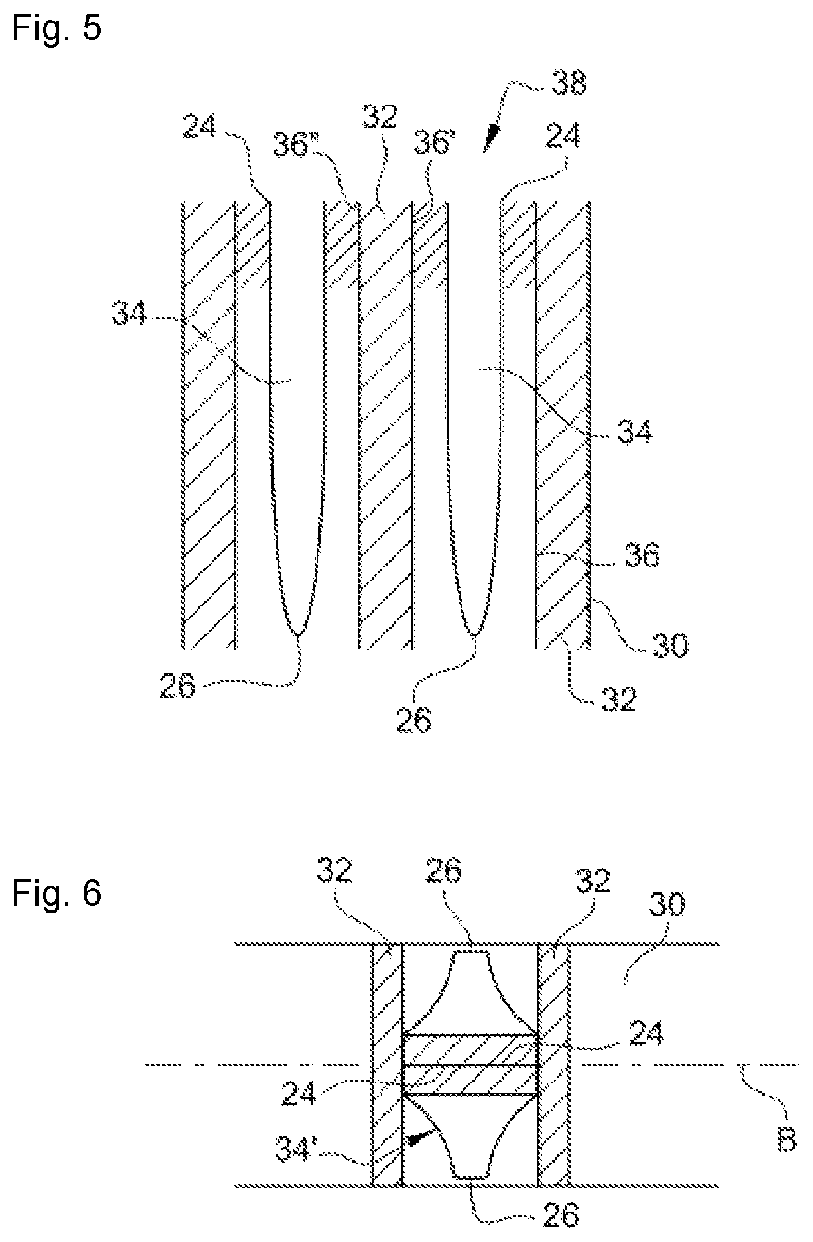 Patent US12305592 Figure 3 – Method for manufacturing a structure with cellular cores for a turbojet nacelle