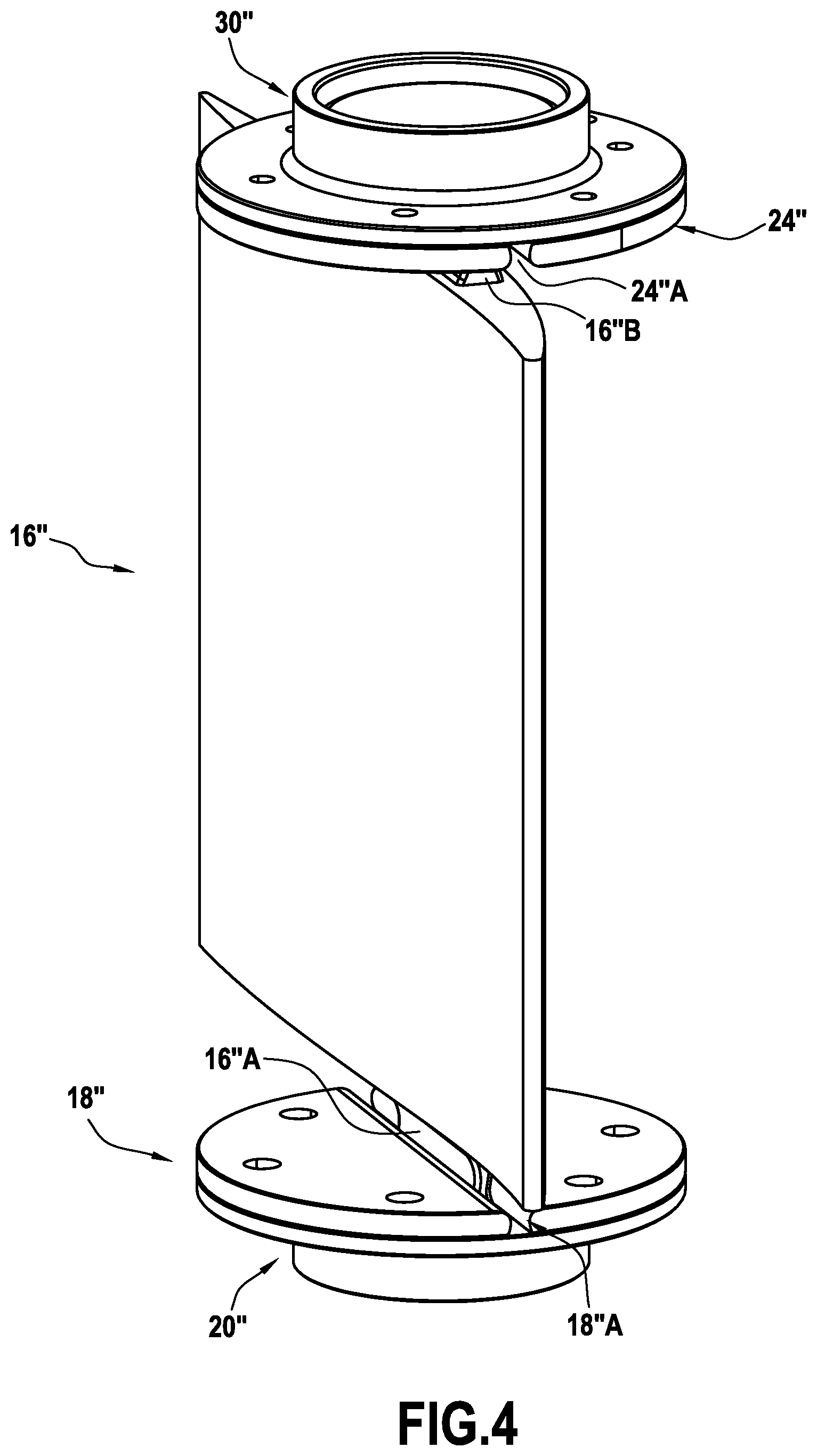 Patent US12305593 Figure 4 – Fan module impeller, and jet turbine engine equipped with such an impeller