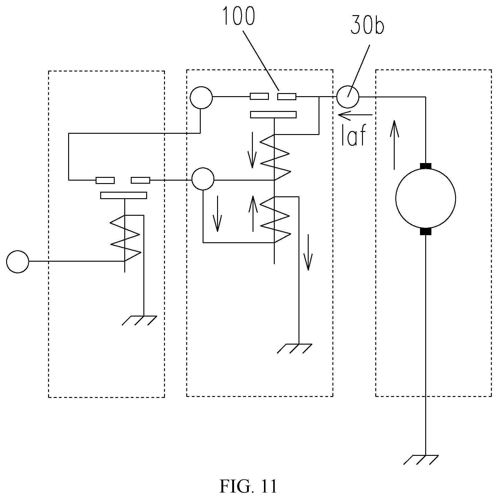 Patent US12305602 Figure 11 – Hybrid excitation starter for internal combustion engine
