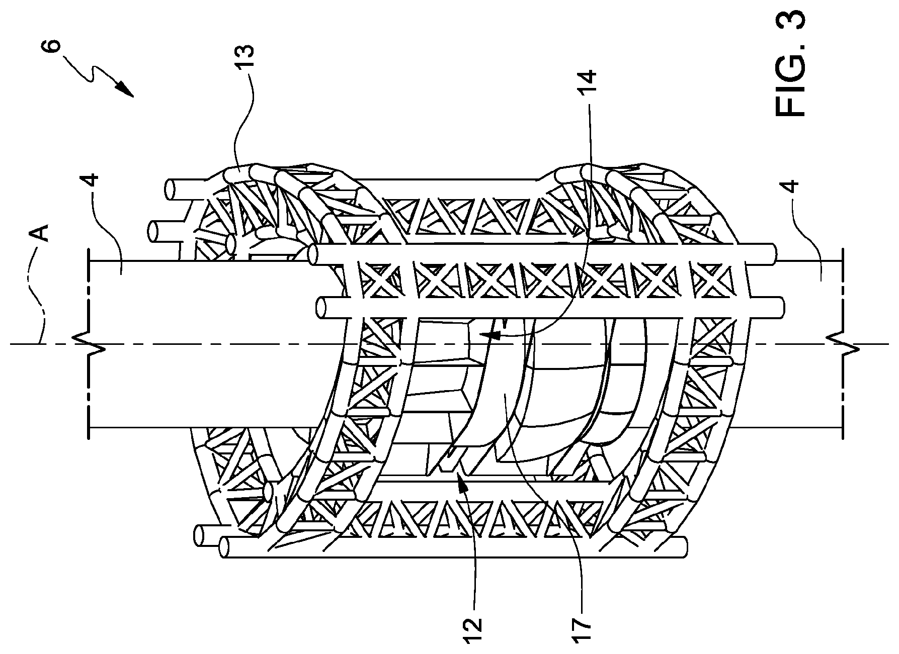 Patent US12305604 Figure 2 – Hydroelectric unit, submersible hydraulic assembly comprising said hydroelectric unit and energy storage plant comprising said hydroelectric unit