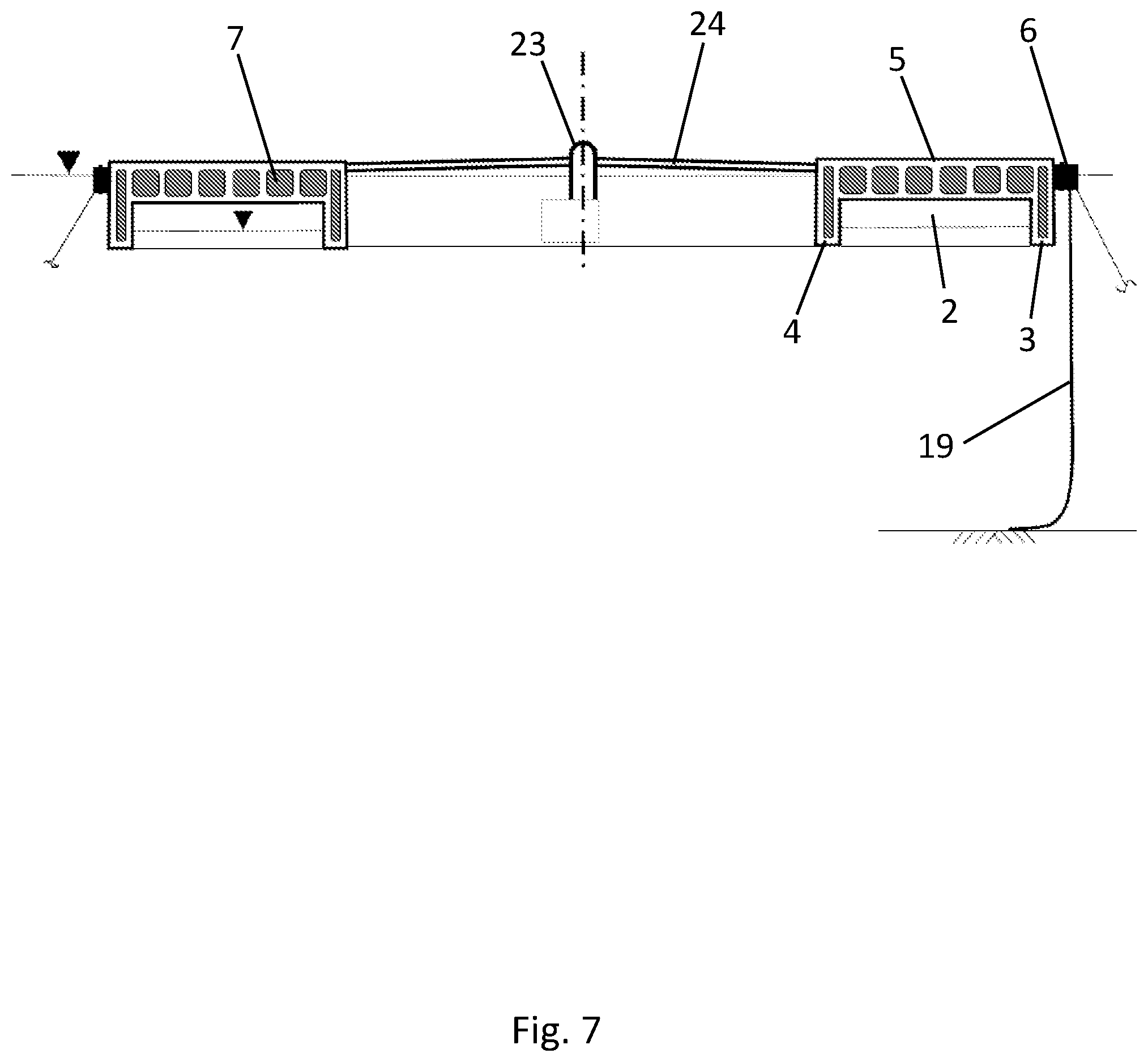 Patent US12305605 Figure 7 – Power generation and/or storage apparatus