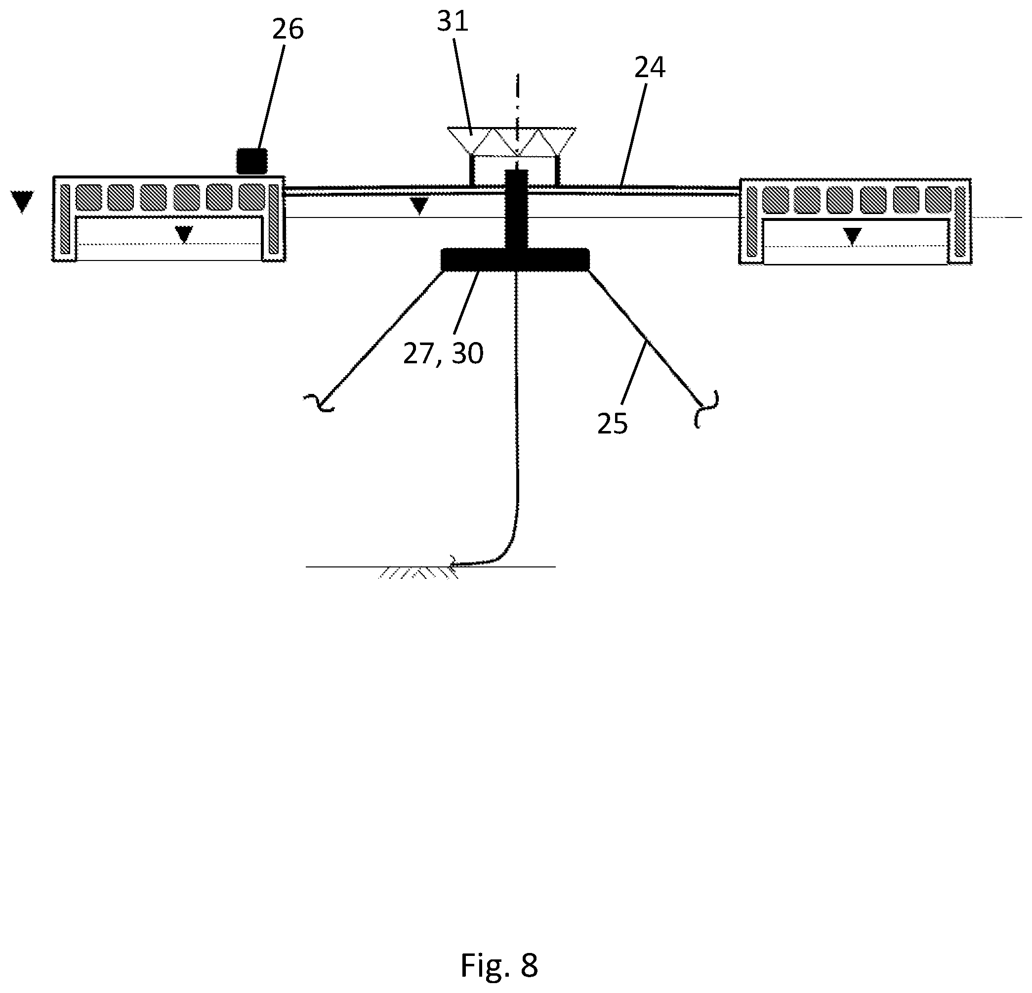 Patent US12305605 Figure 8 – Power generation and/or storage apparatus