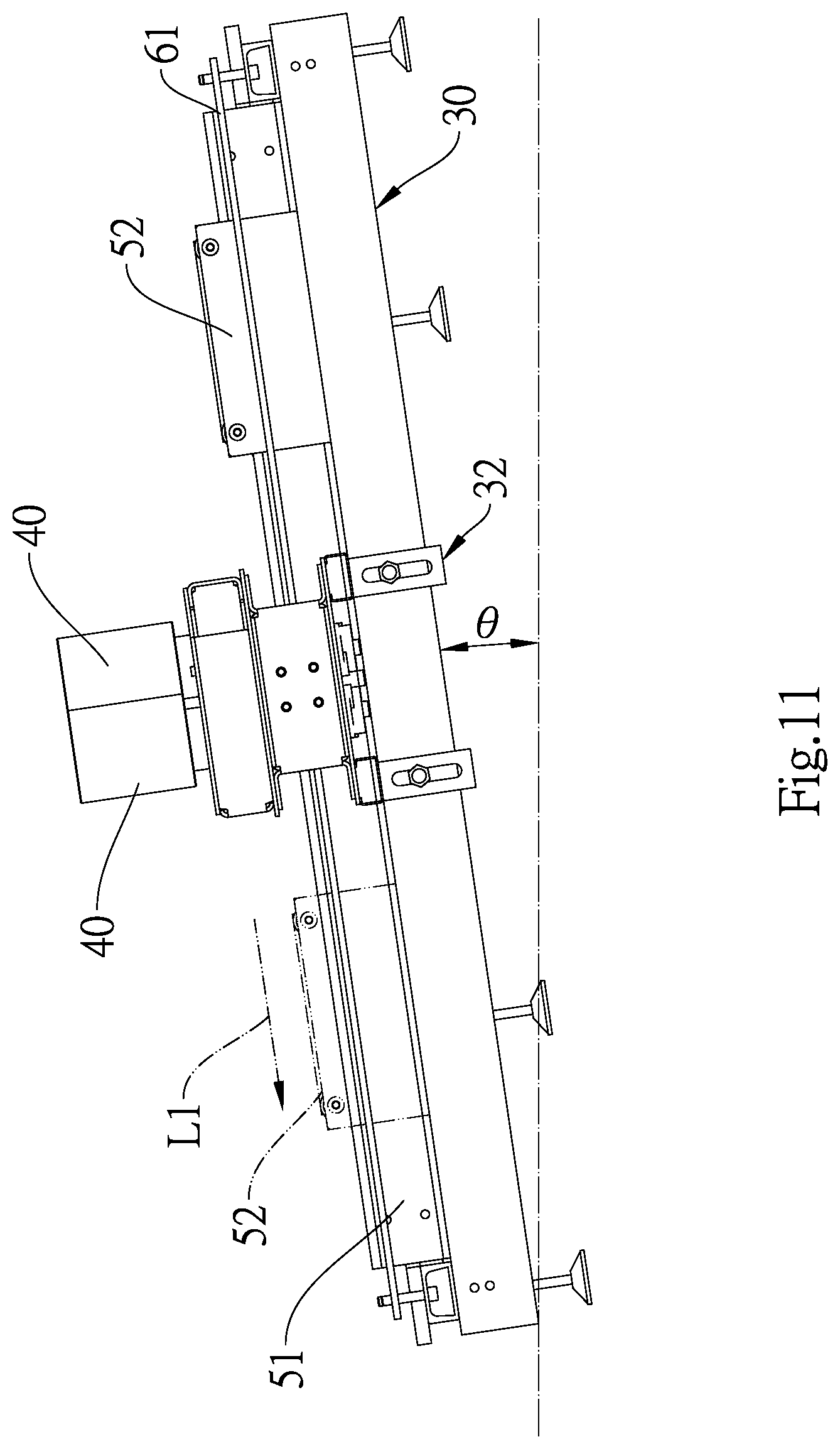 Patent US12305606 Figure 11 – Wave-driven power generation device of converting gravity work