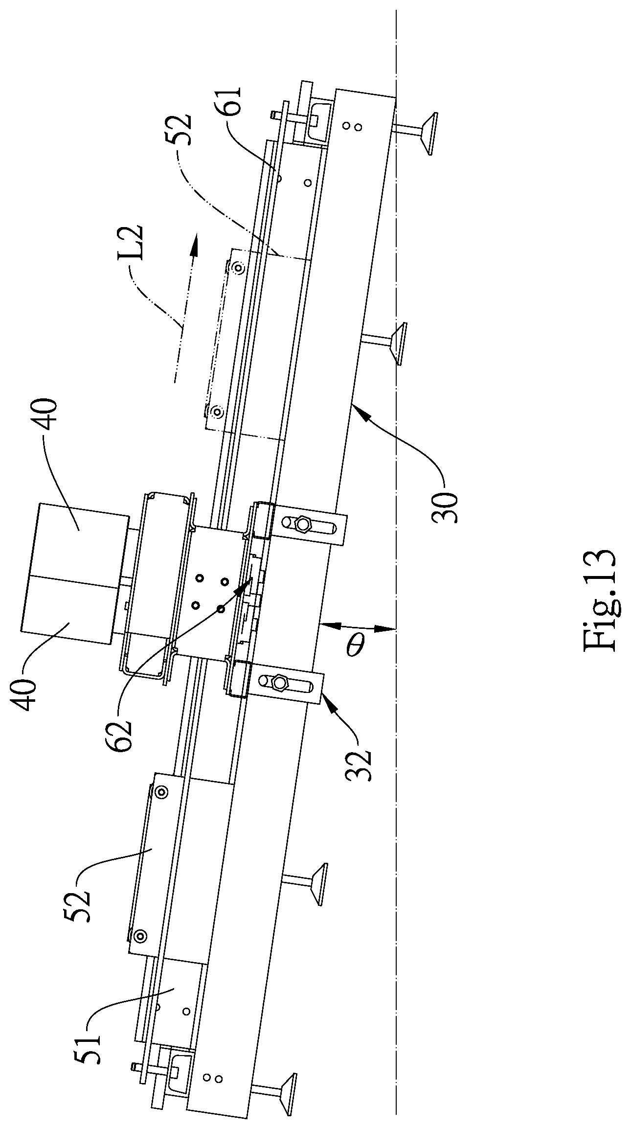 Patent US12305606 Figure 13 – Wave-driven power generation device of converting gravity work