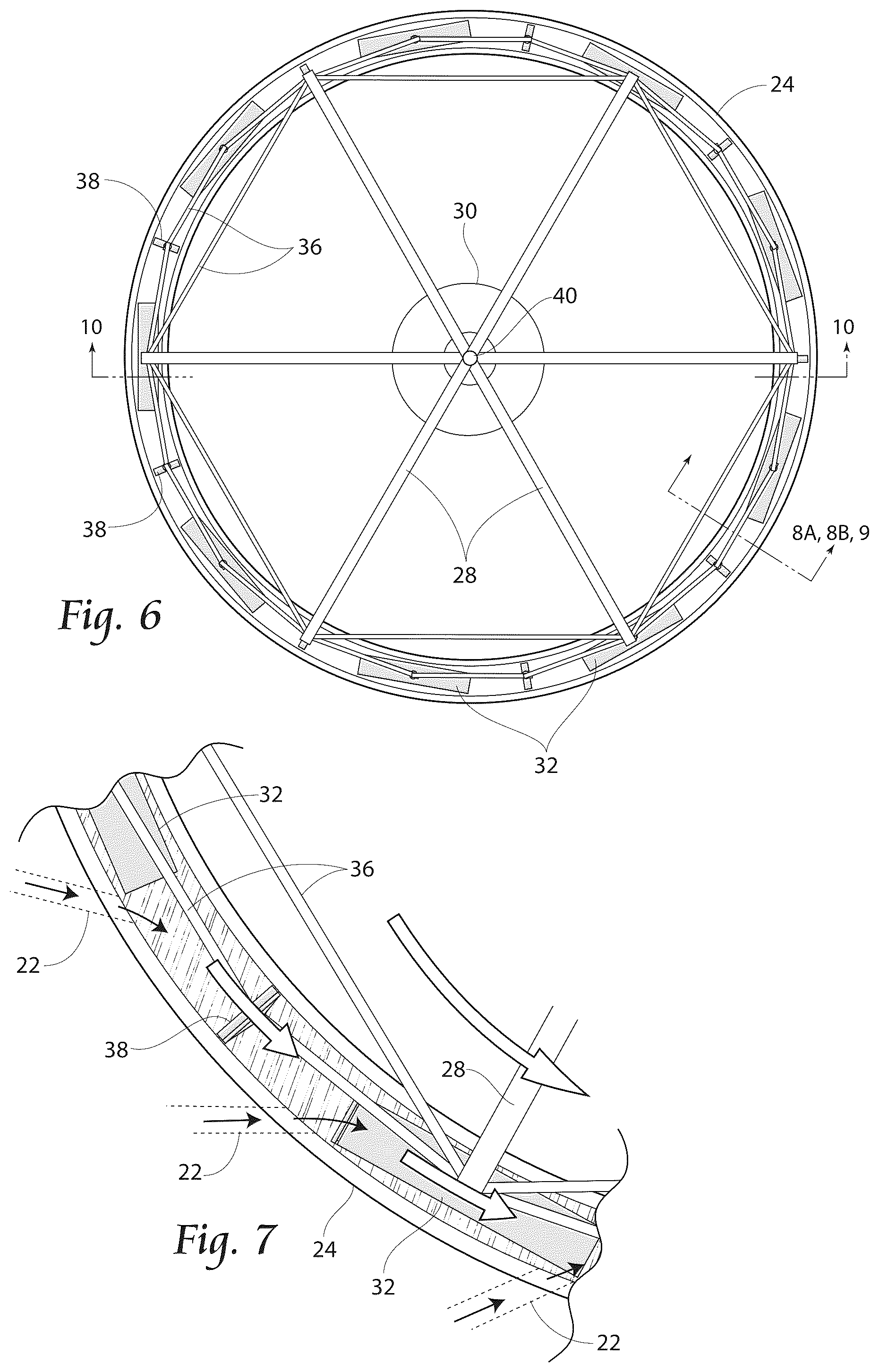 Patent US12305609 Figure 3 – High-mass hydro rotor for hydroelectric power generation