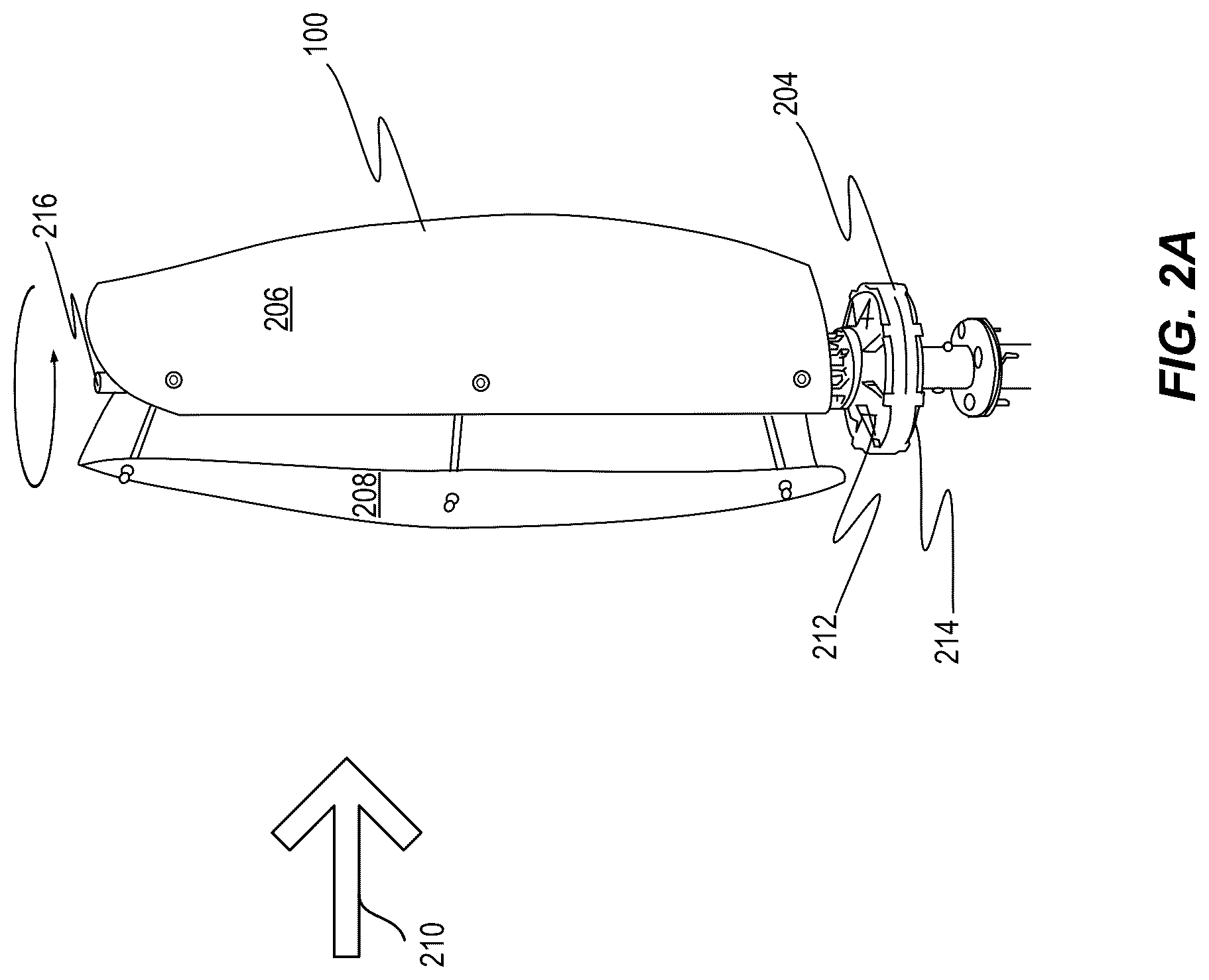 Patent US12305610 Figure 2 – Turbine powered by exhaust fan