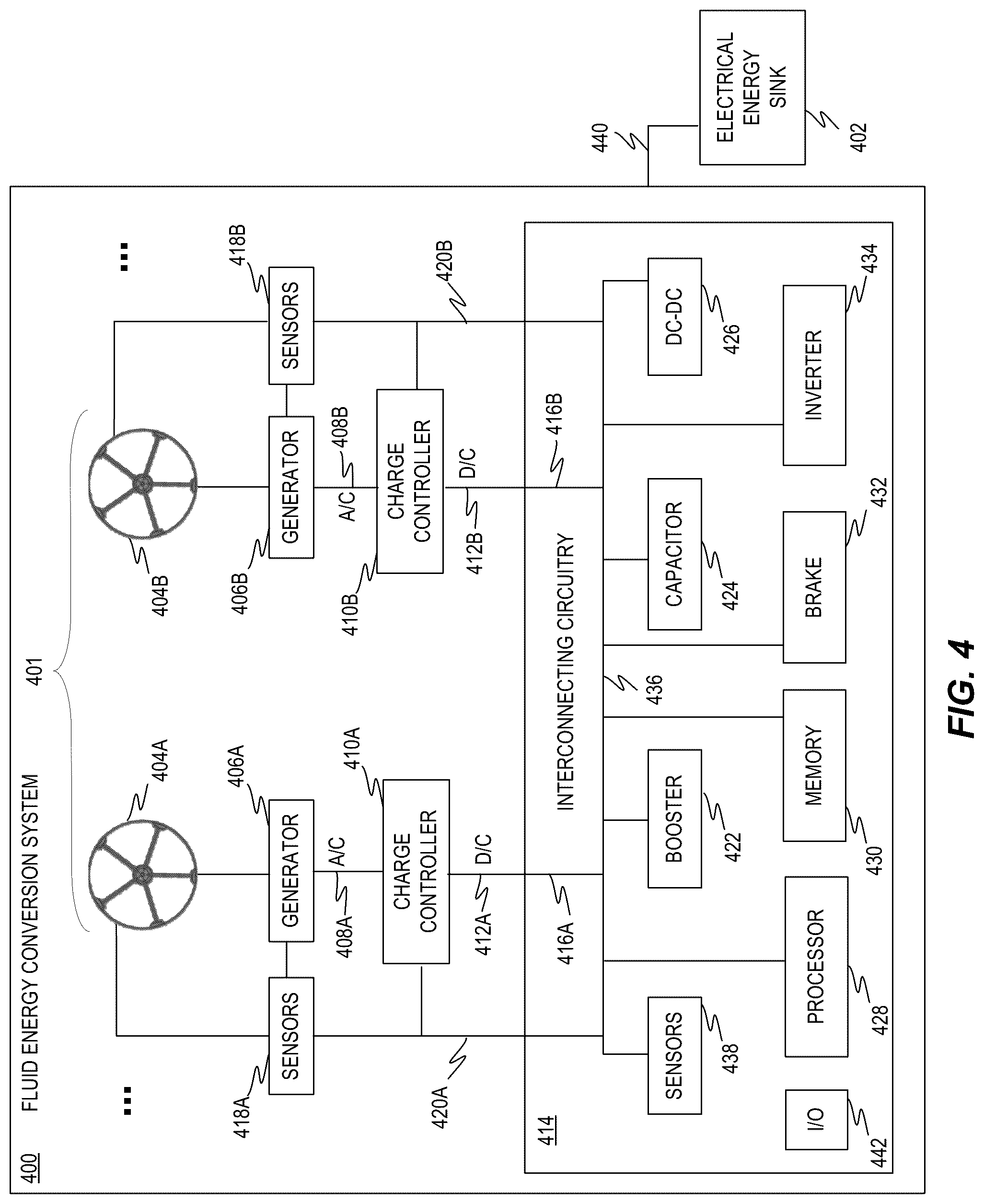 Patent US12305610 Figure 5 – Turbine powered by exhaust fan