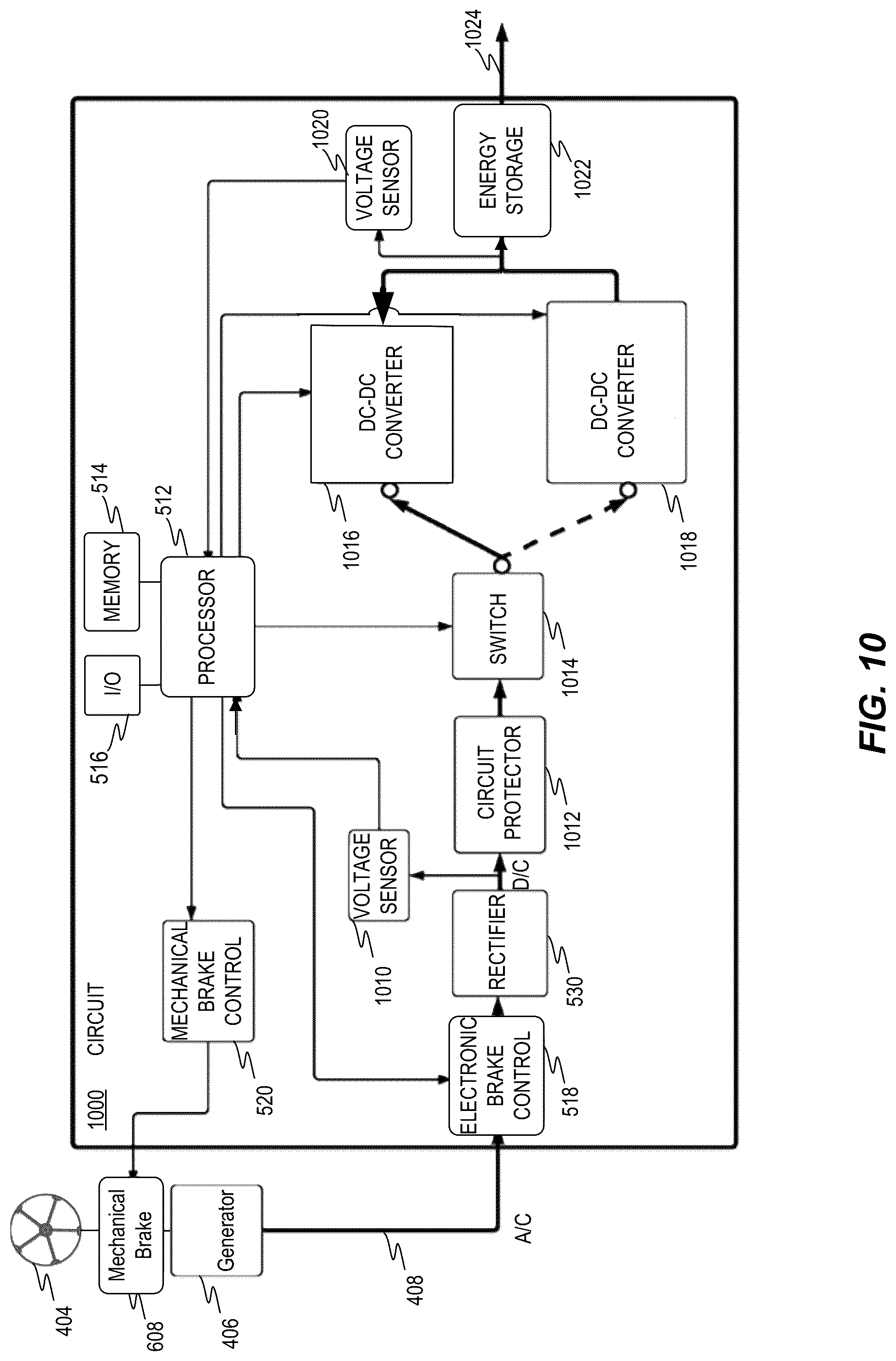 Patent US12305610 Figure 11 – Turbine powered by exhaust fan