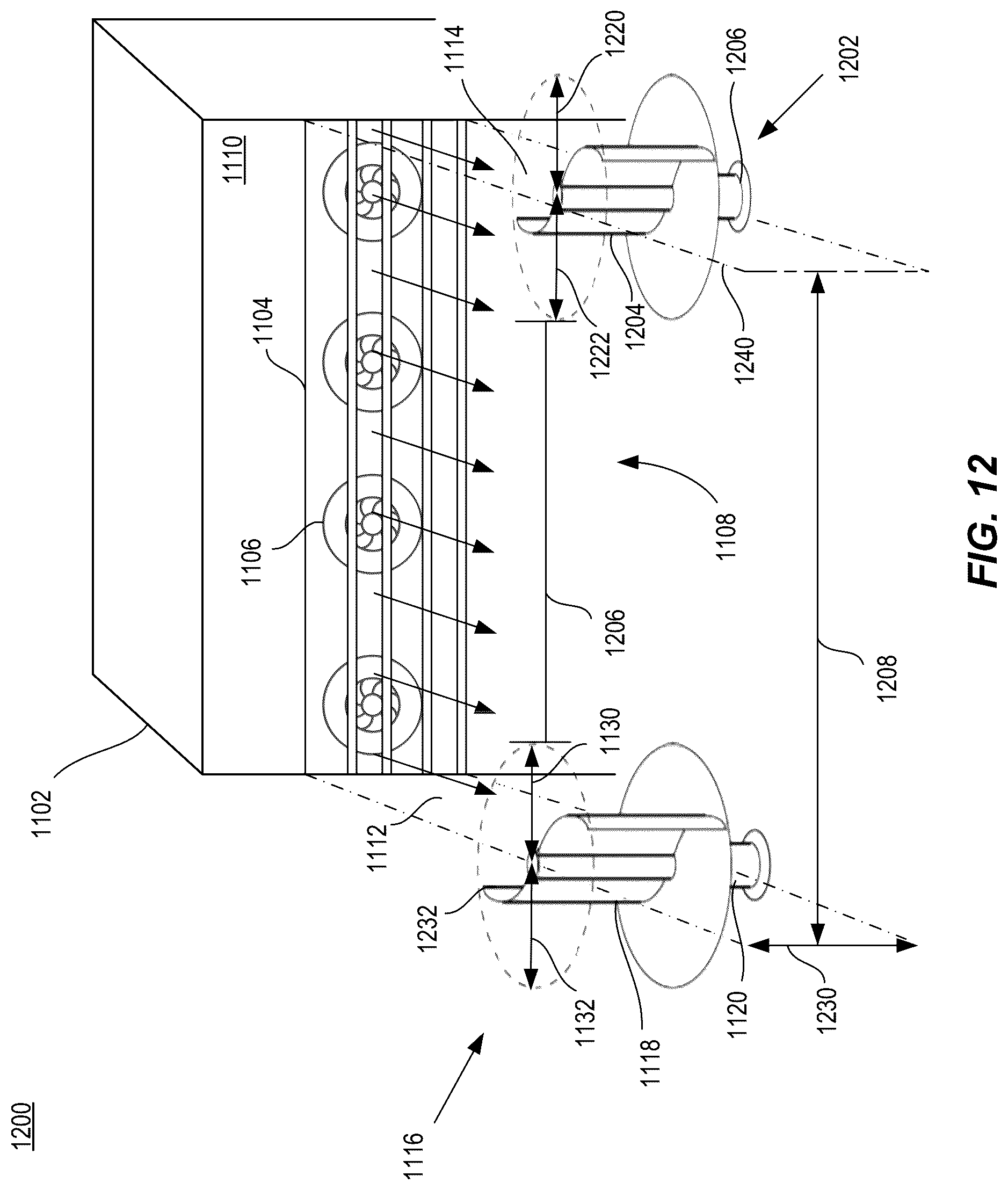 Patent US12305610 Figure 13 – Turbine powered by exhaust fan