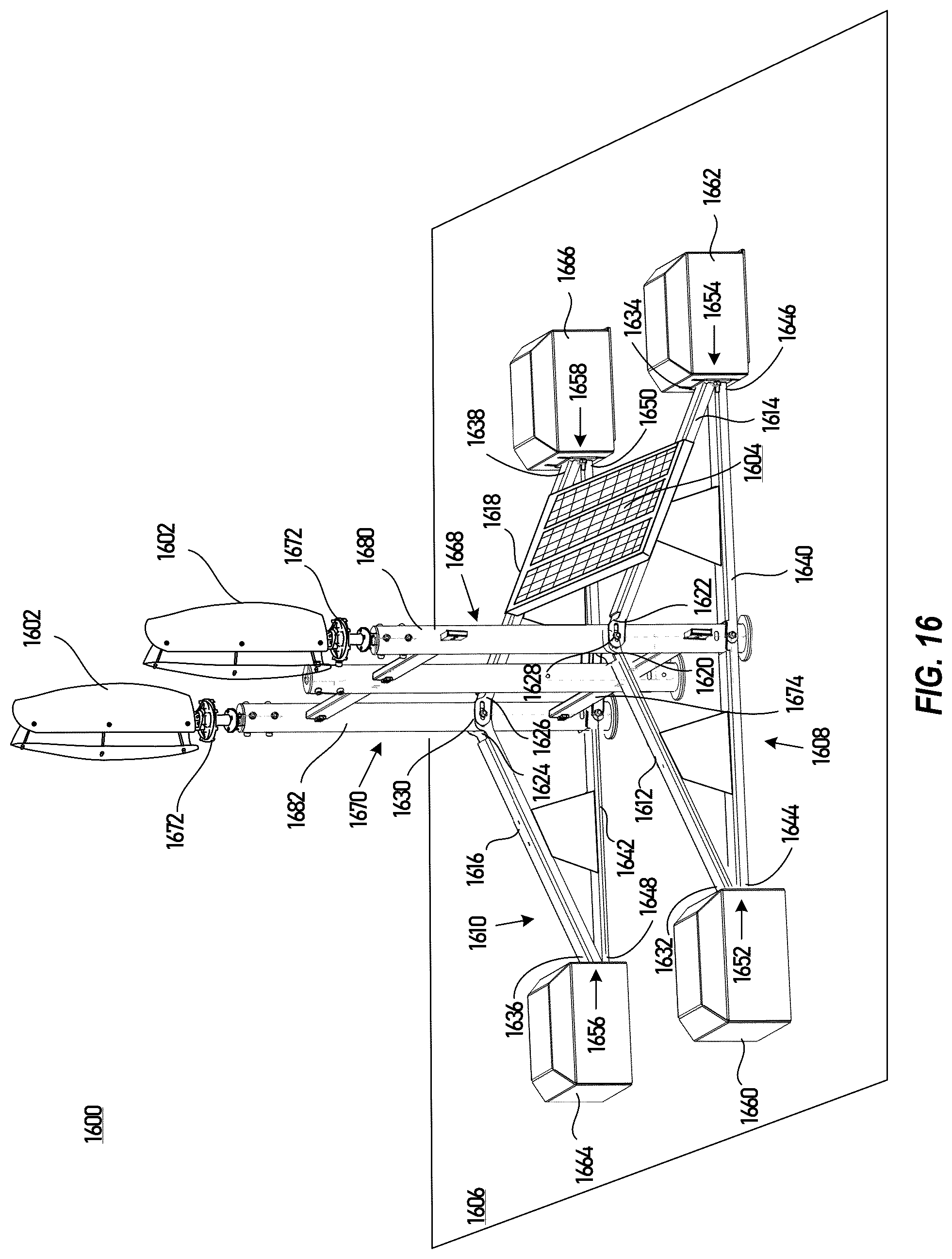 Patent US12305610 Figure 17 – Turbine powered by exhaust fan