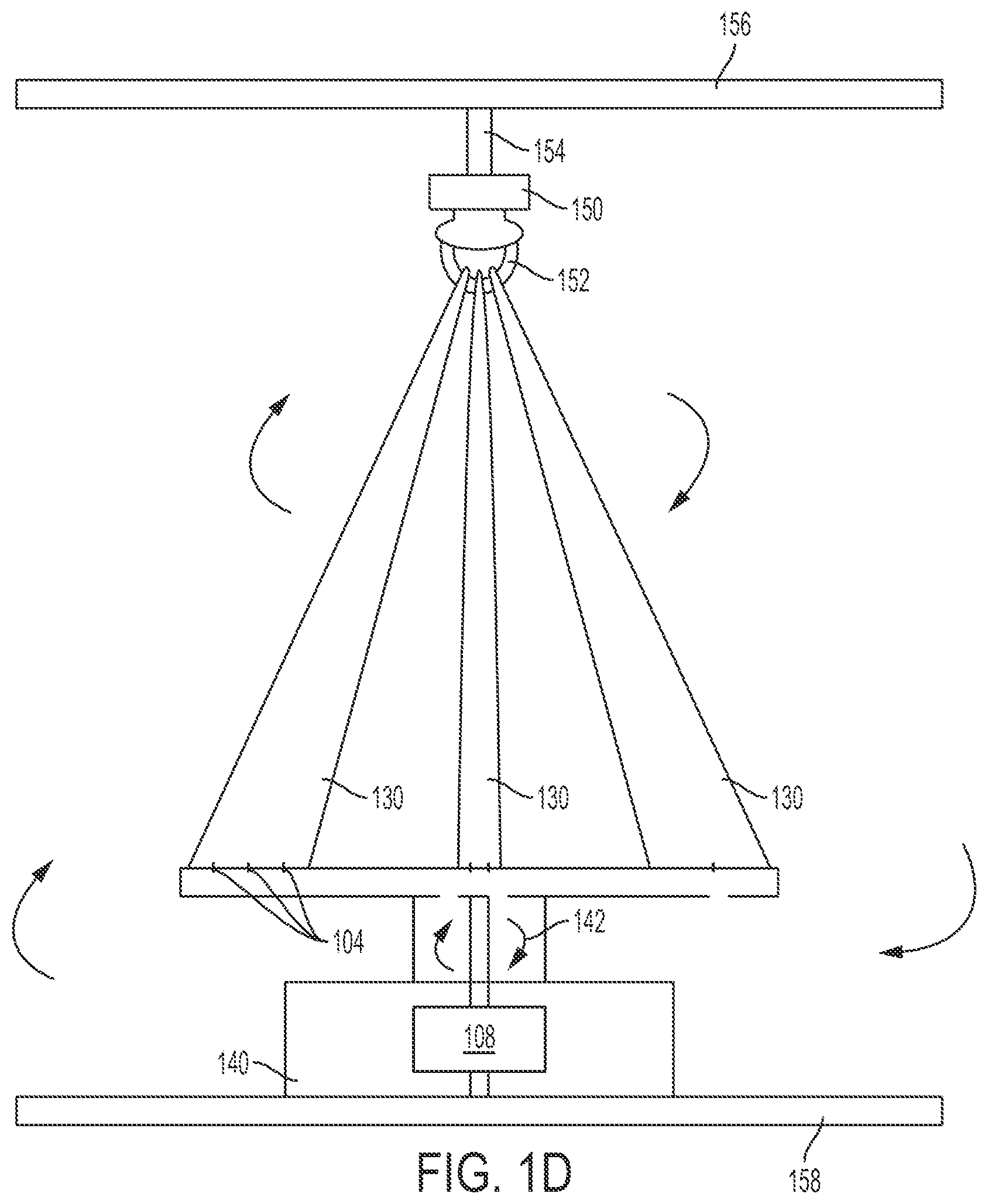 Patent US12305615 Figure 4 – Mastless wind turbine with stationary sails for improved power generation