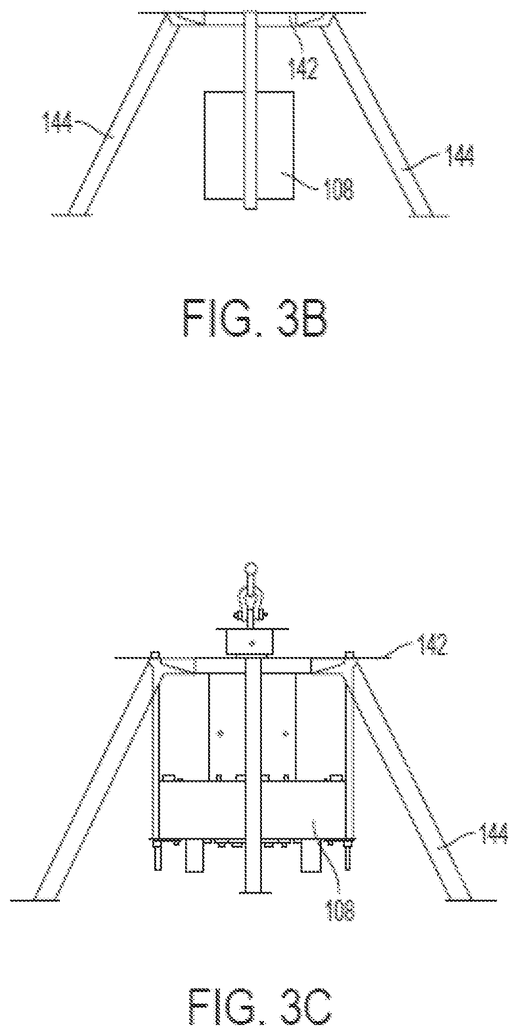 Patent US12305615 Figure 6 – Mastless wind turbine with stationary sails for improved power generation