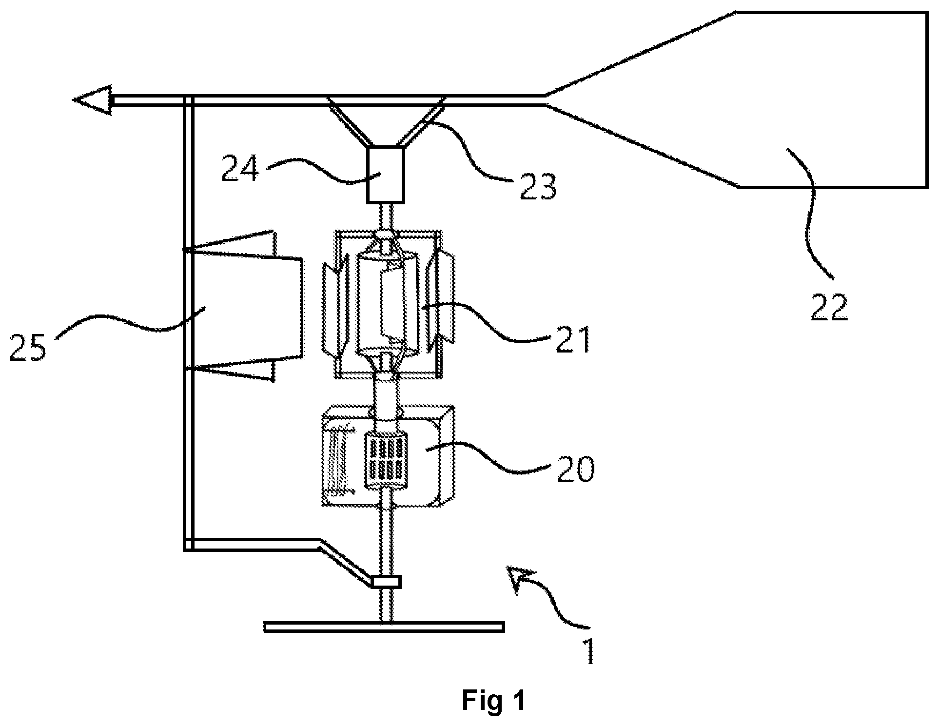 Patent US12305617 Figure 1 – Increasing any vertical axis wind turbines efficiency