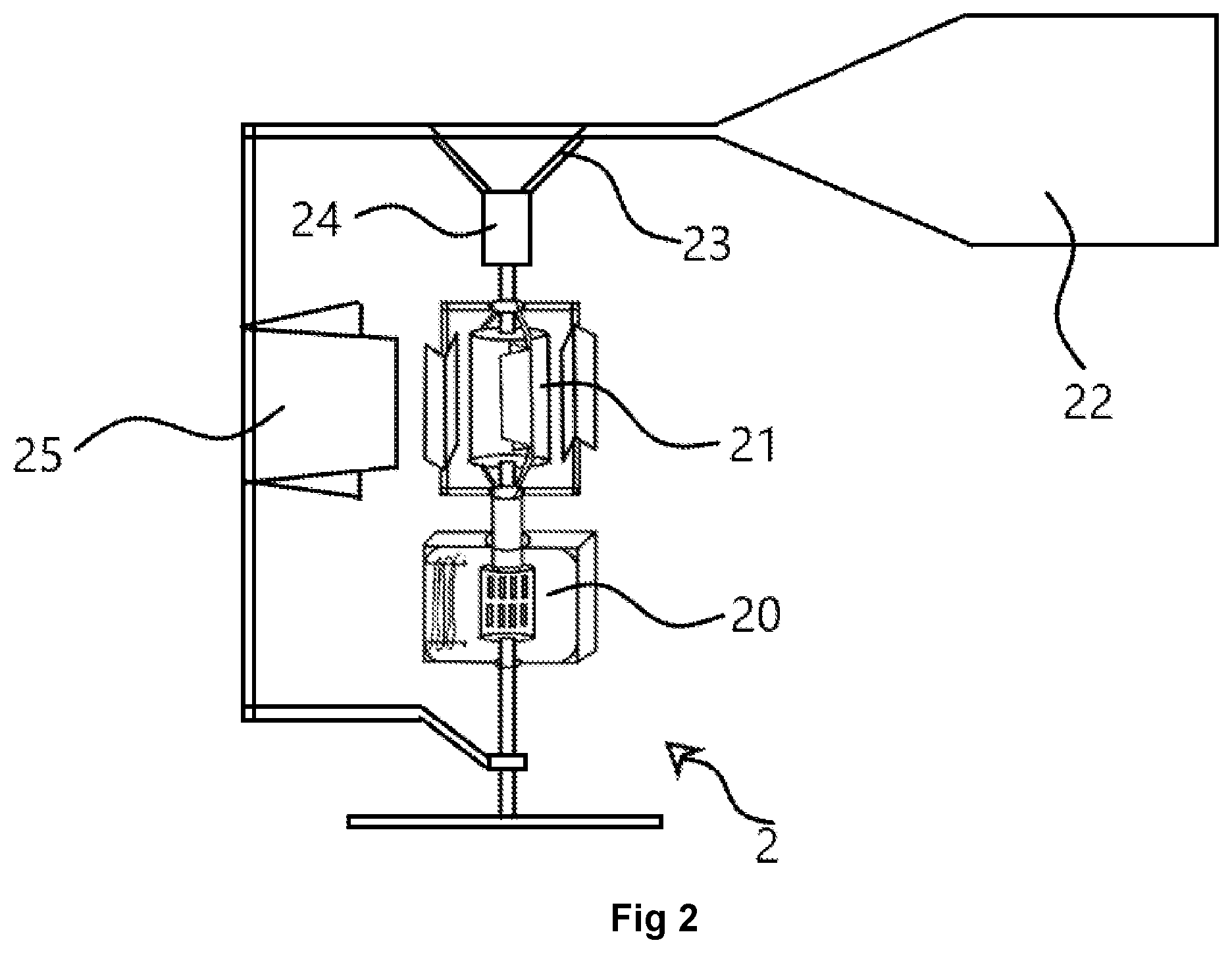 Patent US12305617 Figure 2 – Increasing any vertical axis wind turbines efficiency