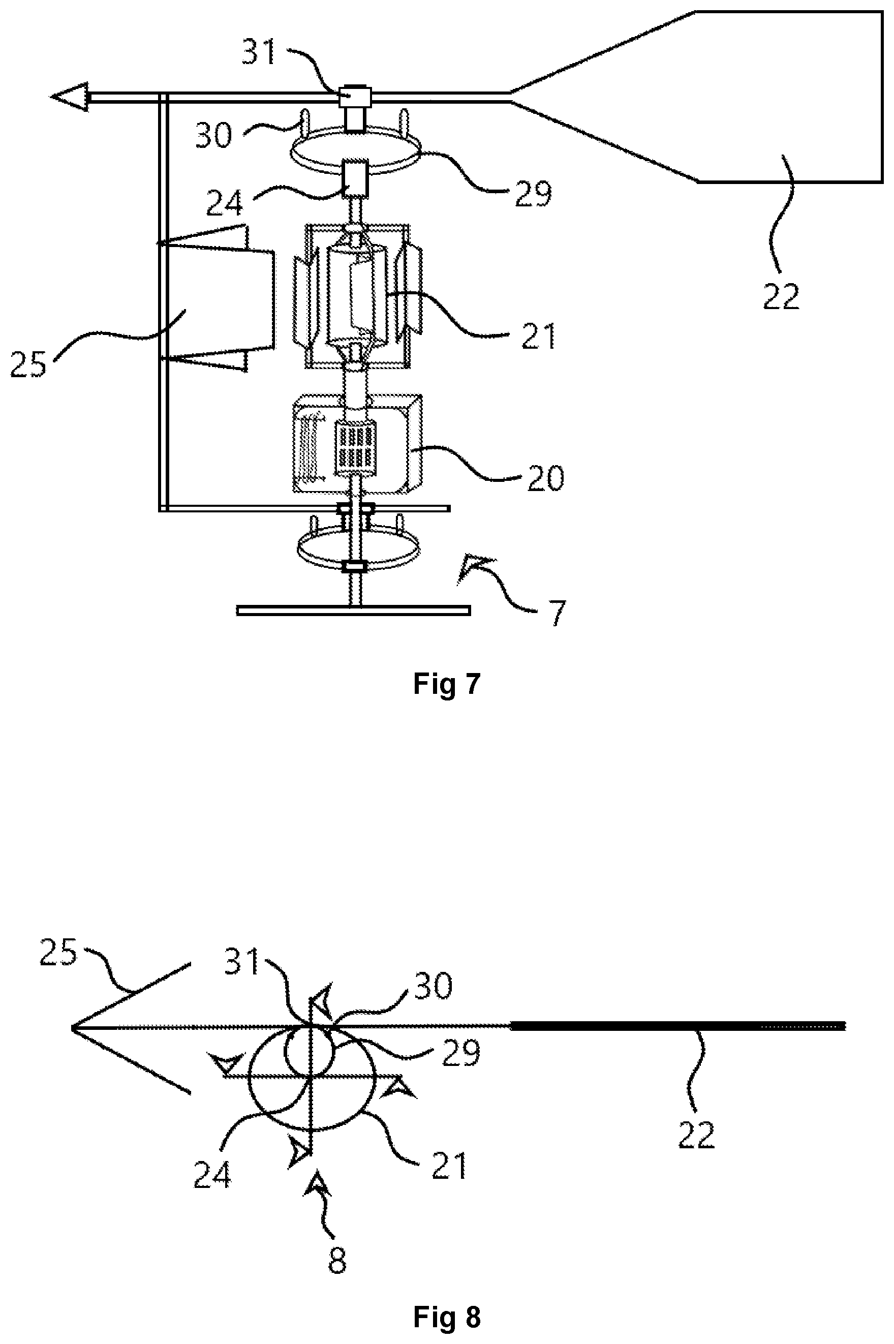 Patent US12305617 Figure 7 – Increasing any vertical axis wind turbines efficiency